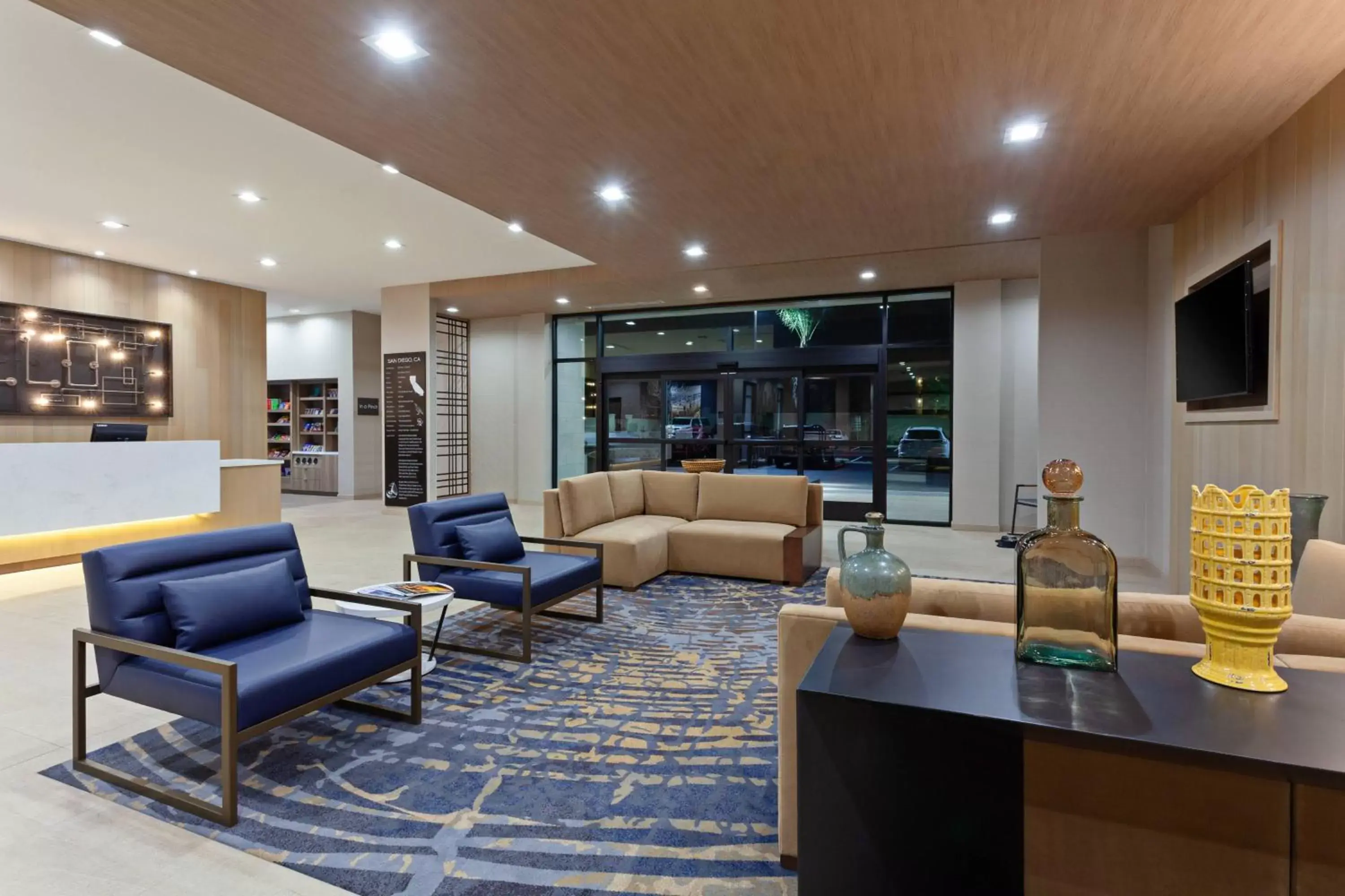 Lobby or reception, Lobby/Reception in TownePlace Suites by Marriott San Diego Central