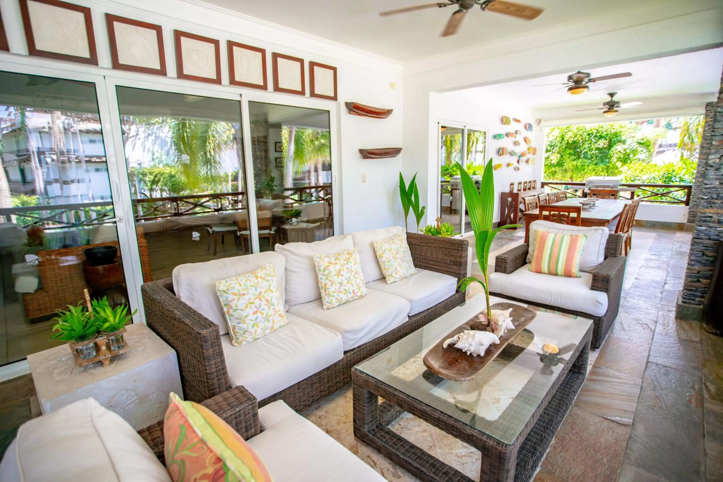 Seating area in Xeliter Balcones del Atlantico - Las Terrenas