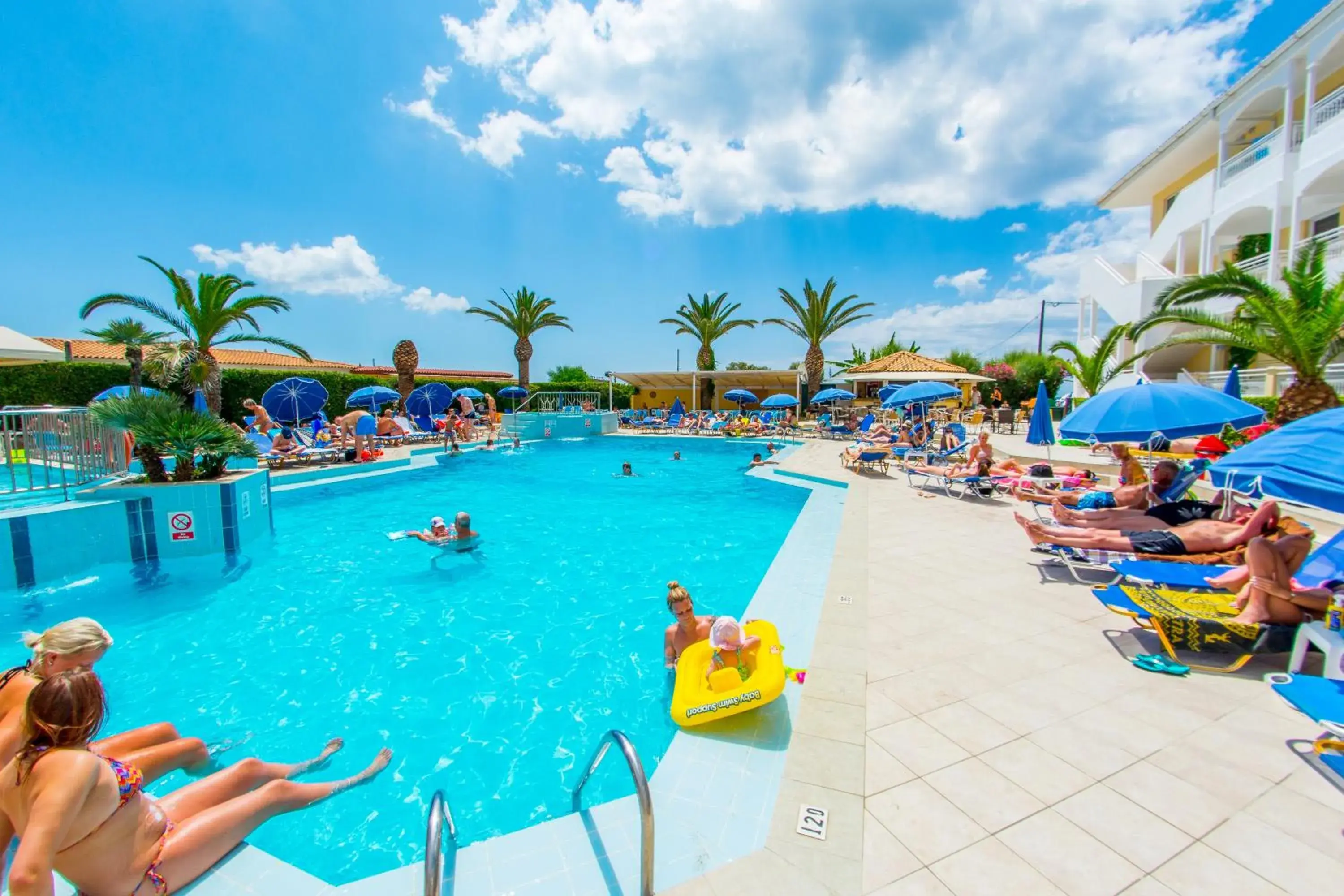 Swimming Pool in Poseidon Beach Hotel