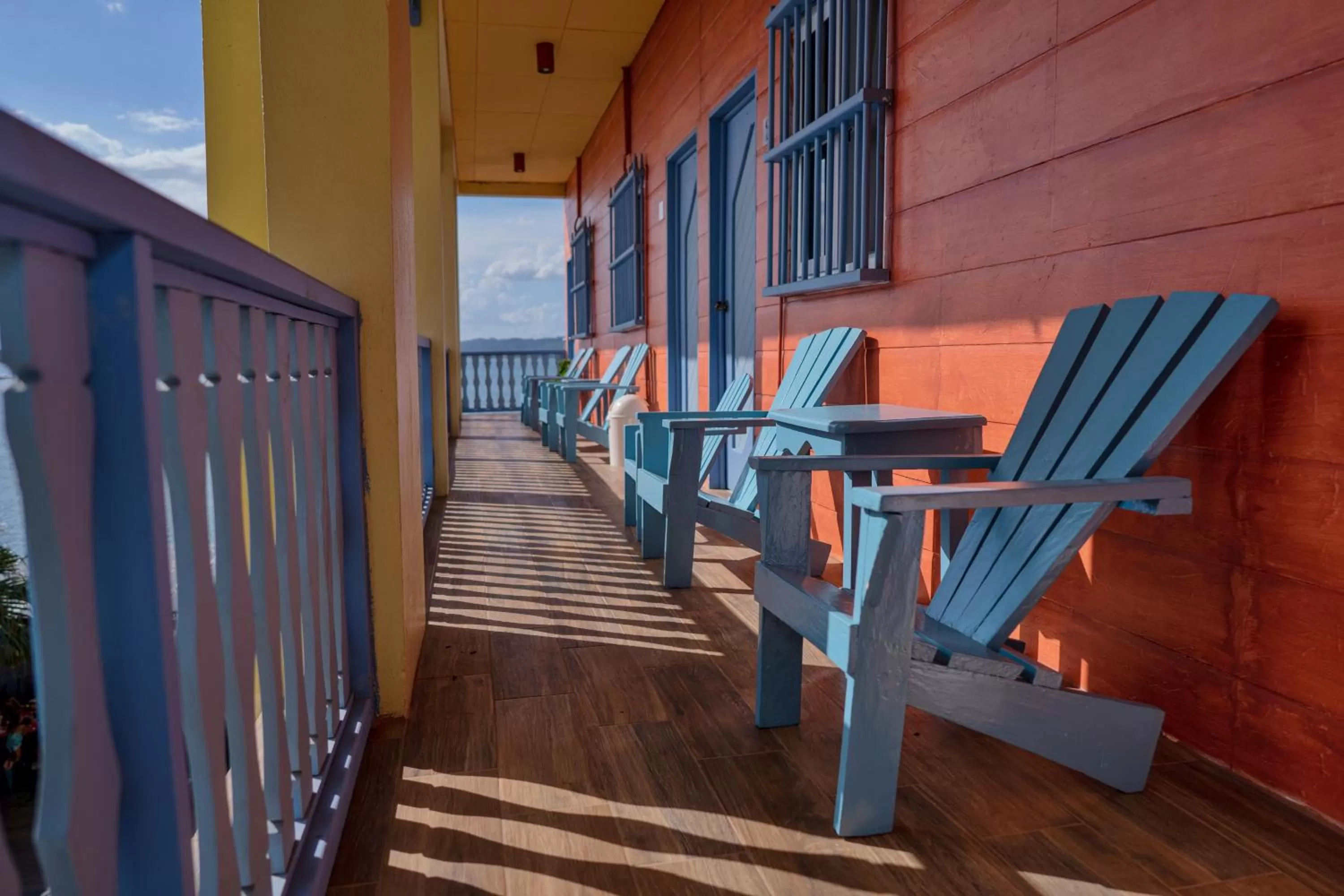 Patio in Hotel Casona de La Isla
