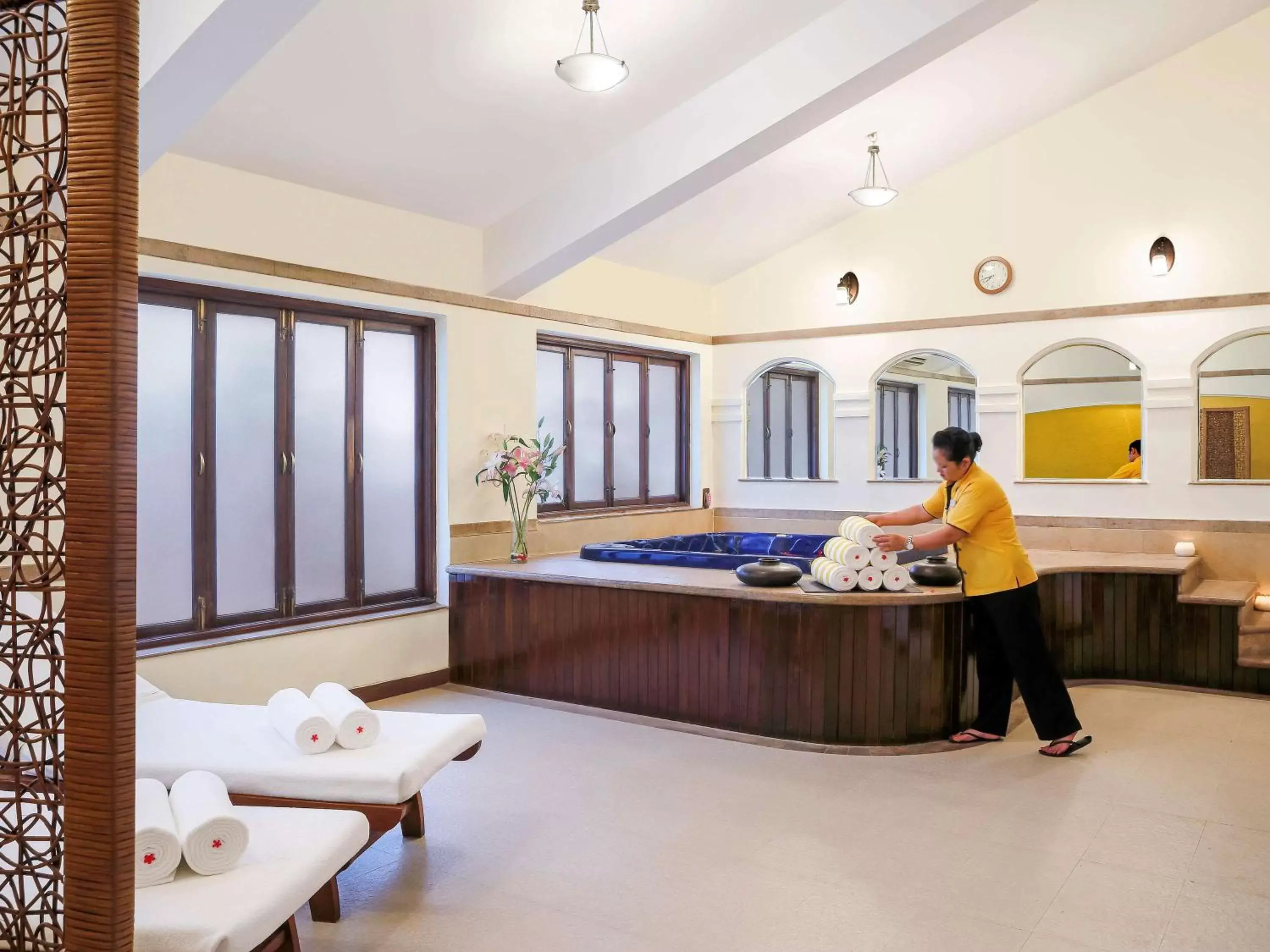 Spa and wellness centre/facilities in Novotel Goa Dona Sylvia Resort