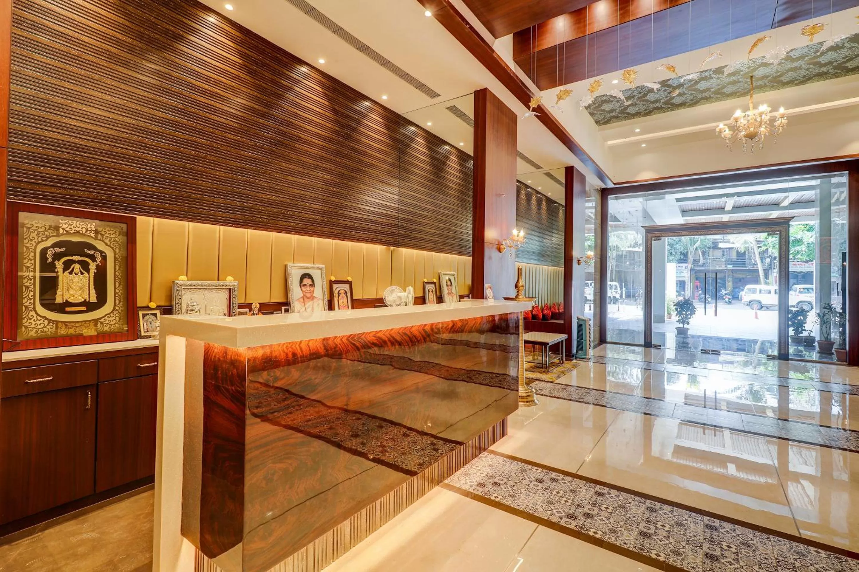 Lobby or reception in Hotel Gurudev Grand