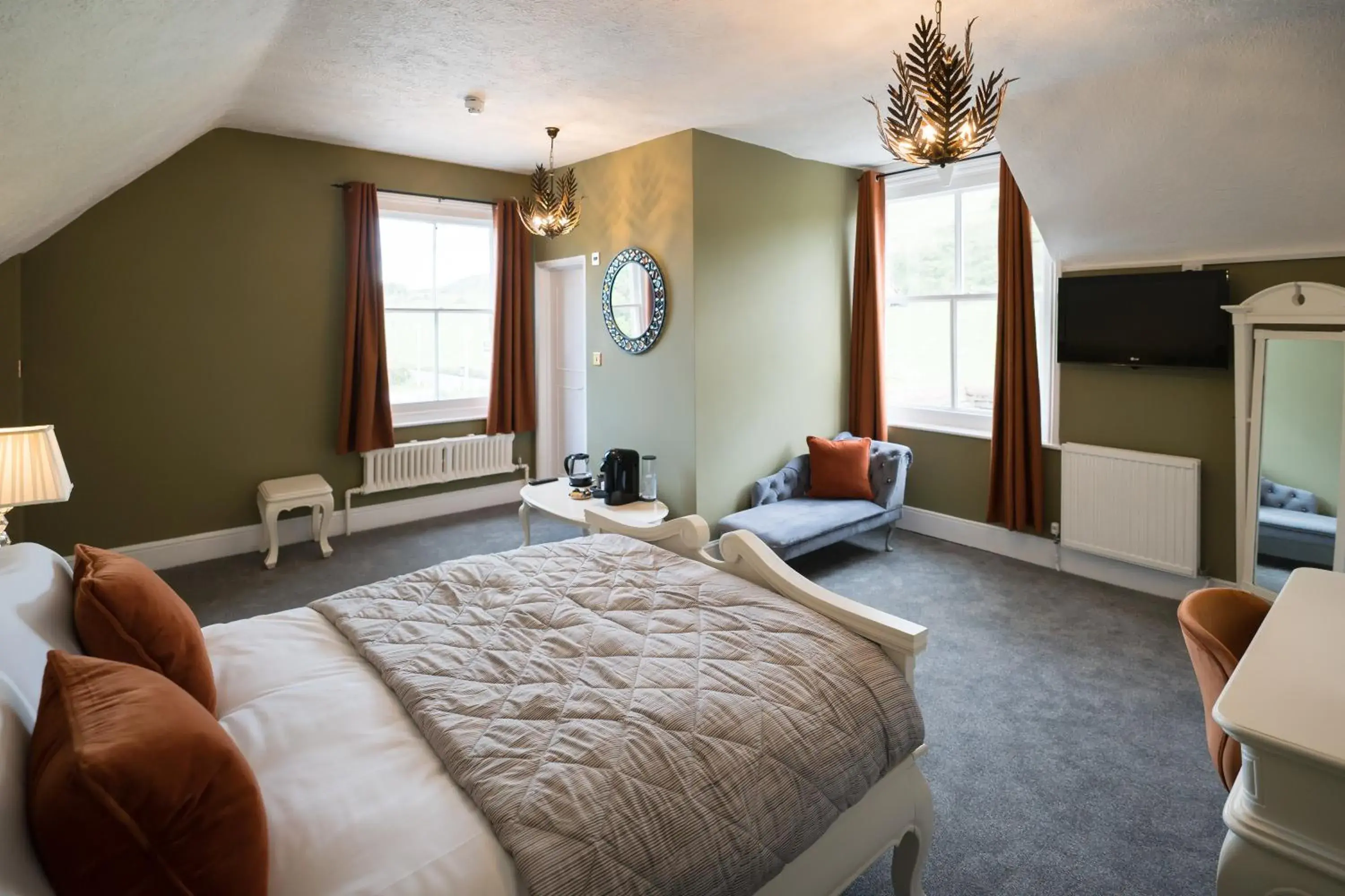 Bedroom in Tottington Manor Hotel