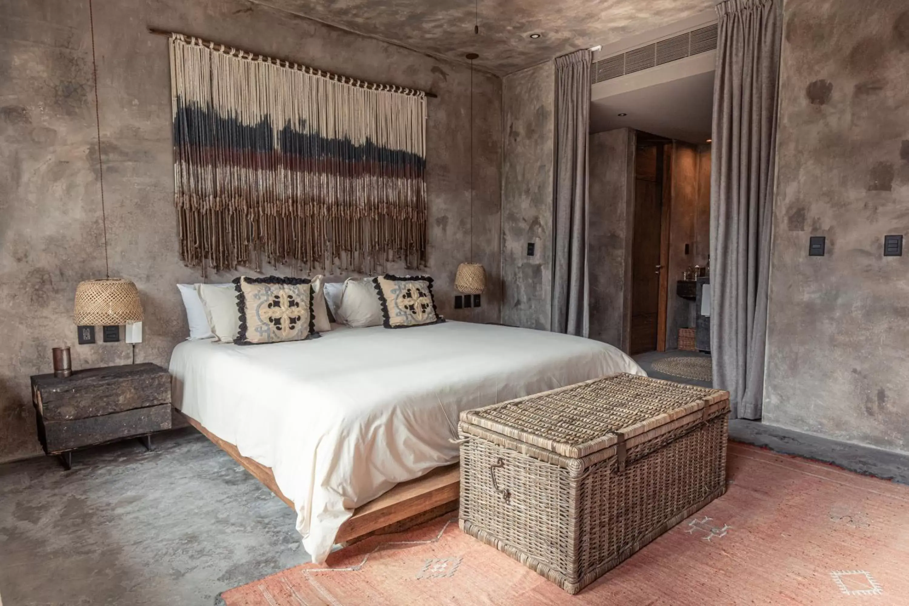 Bed in Nomade Tulum