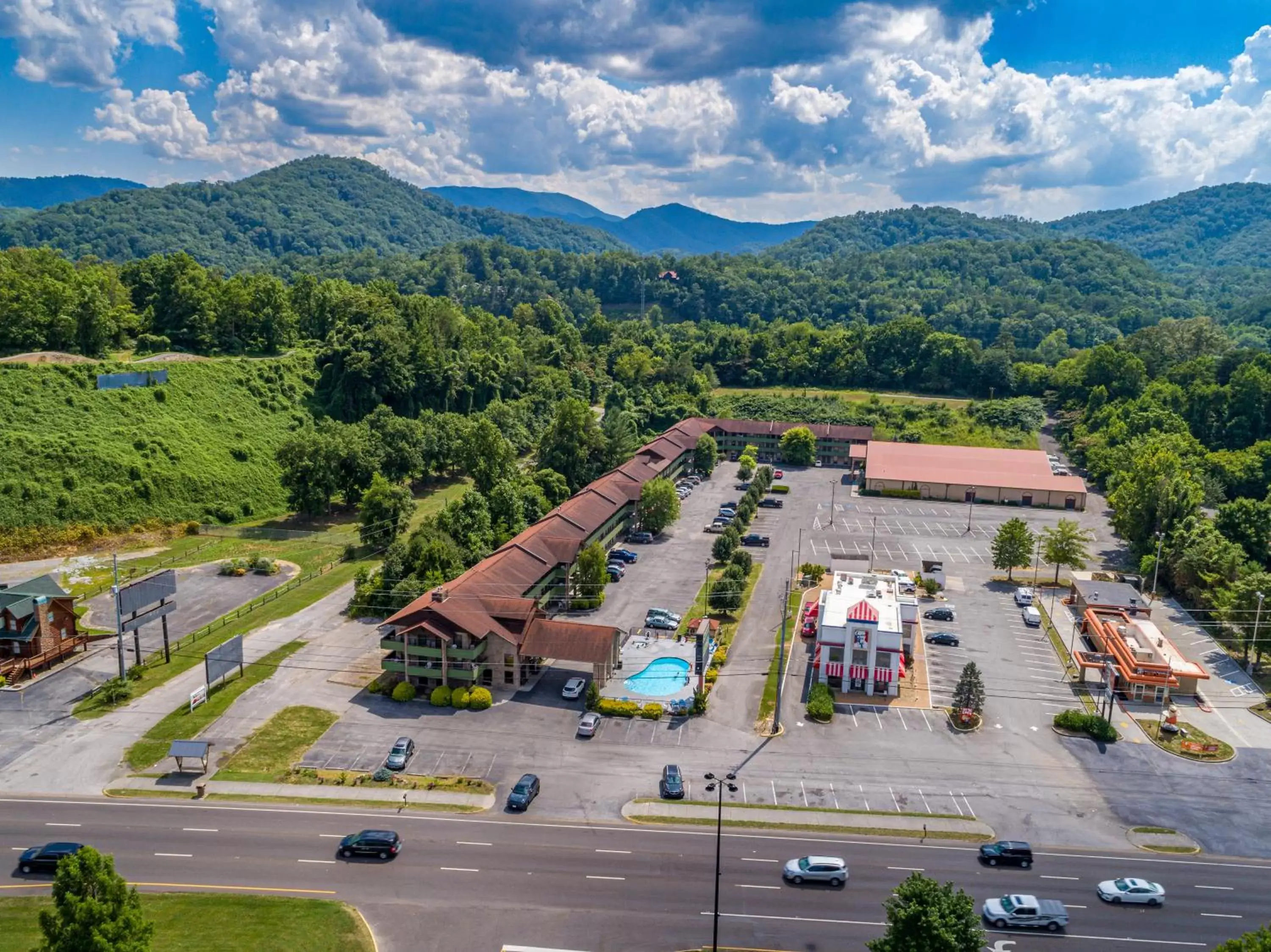 Neighbourhood, Bird's-eye View in Days Inn By Wyndham Pigeon Forge South