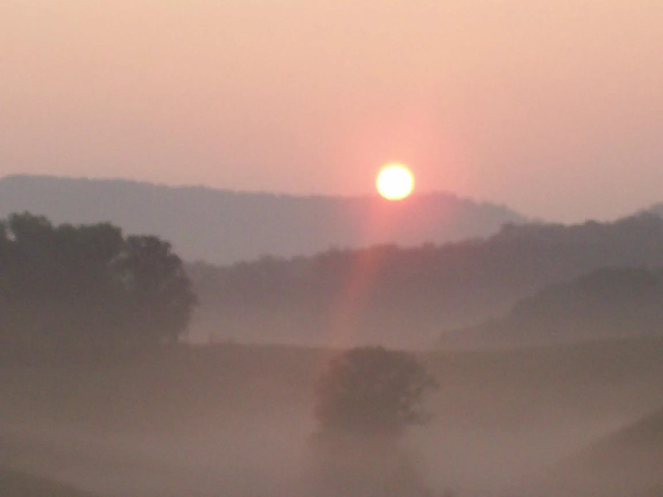 View (from property/room), Sunrise/Sunset in Berry Springs Lodge