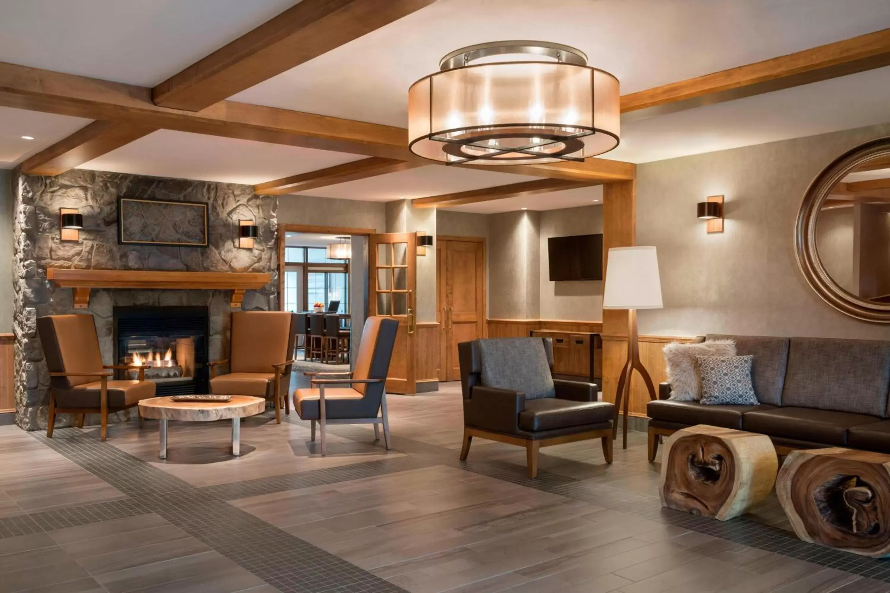 Lobby or reception, Seating Area in Residence Inn by Marriott Mont Tremblant Manoir Labelle