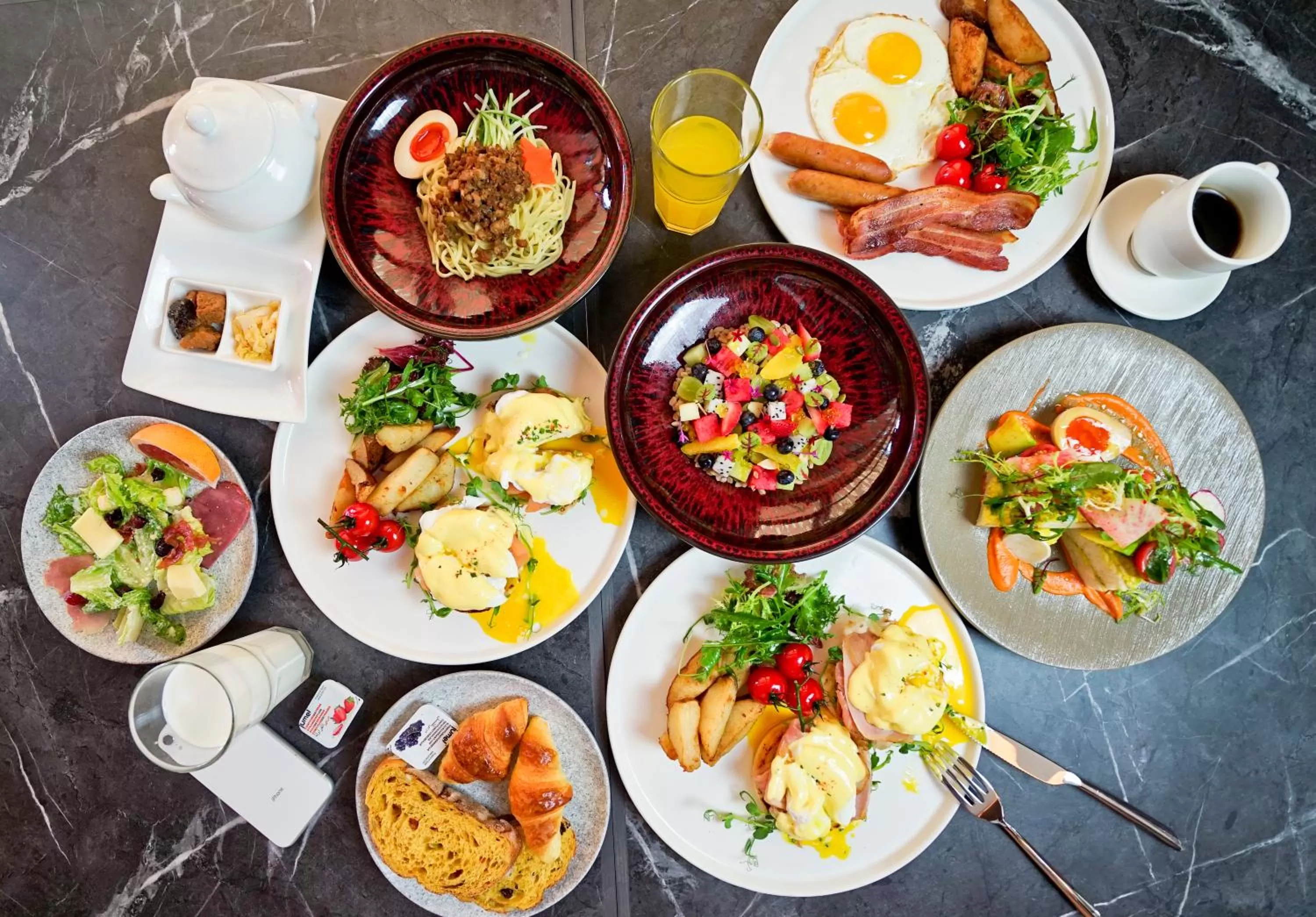 Breakfast in The Howard Prince Hotel Taichung