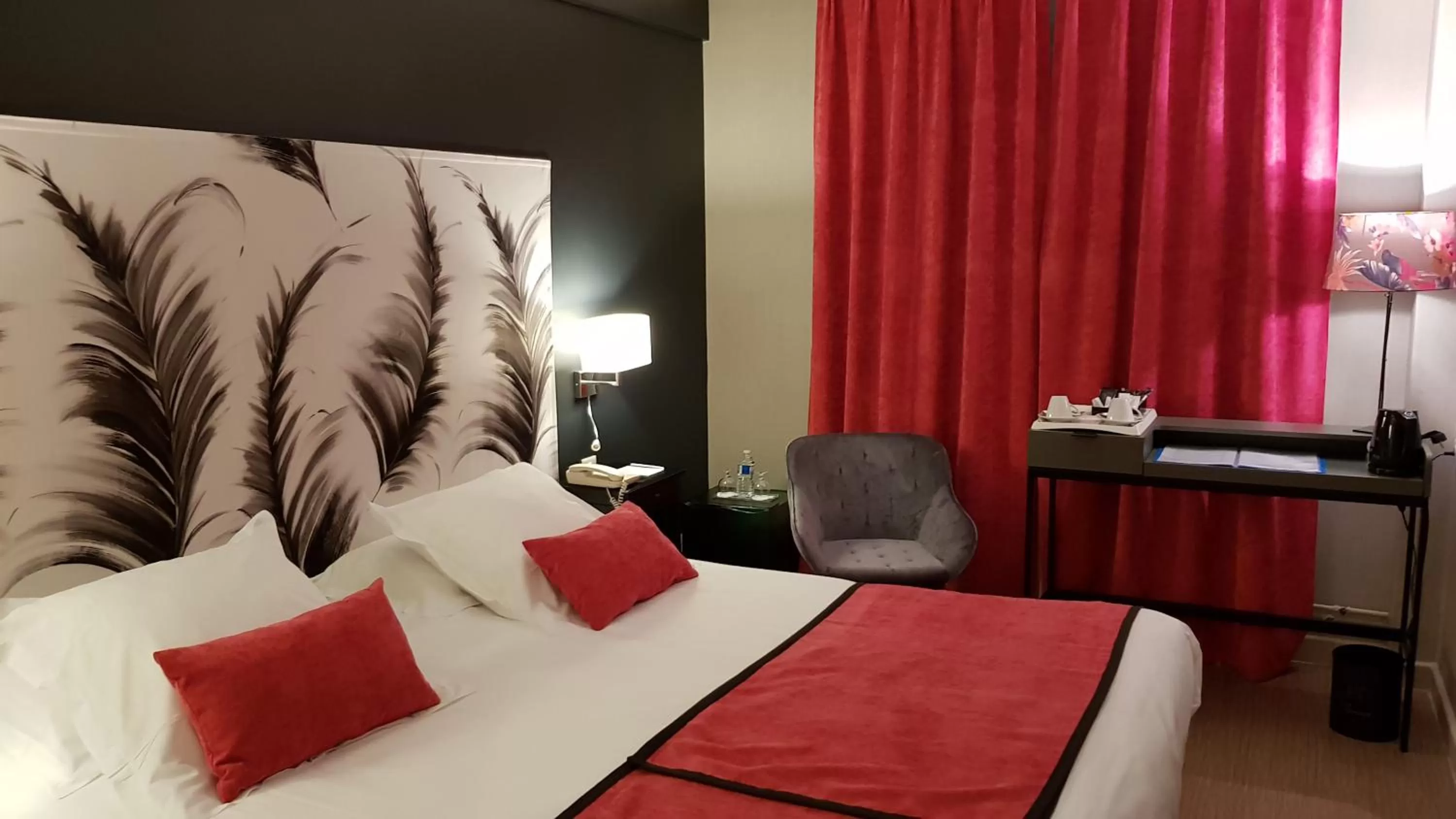 Bed in Hotel de Champagne