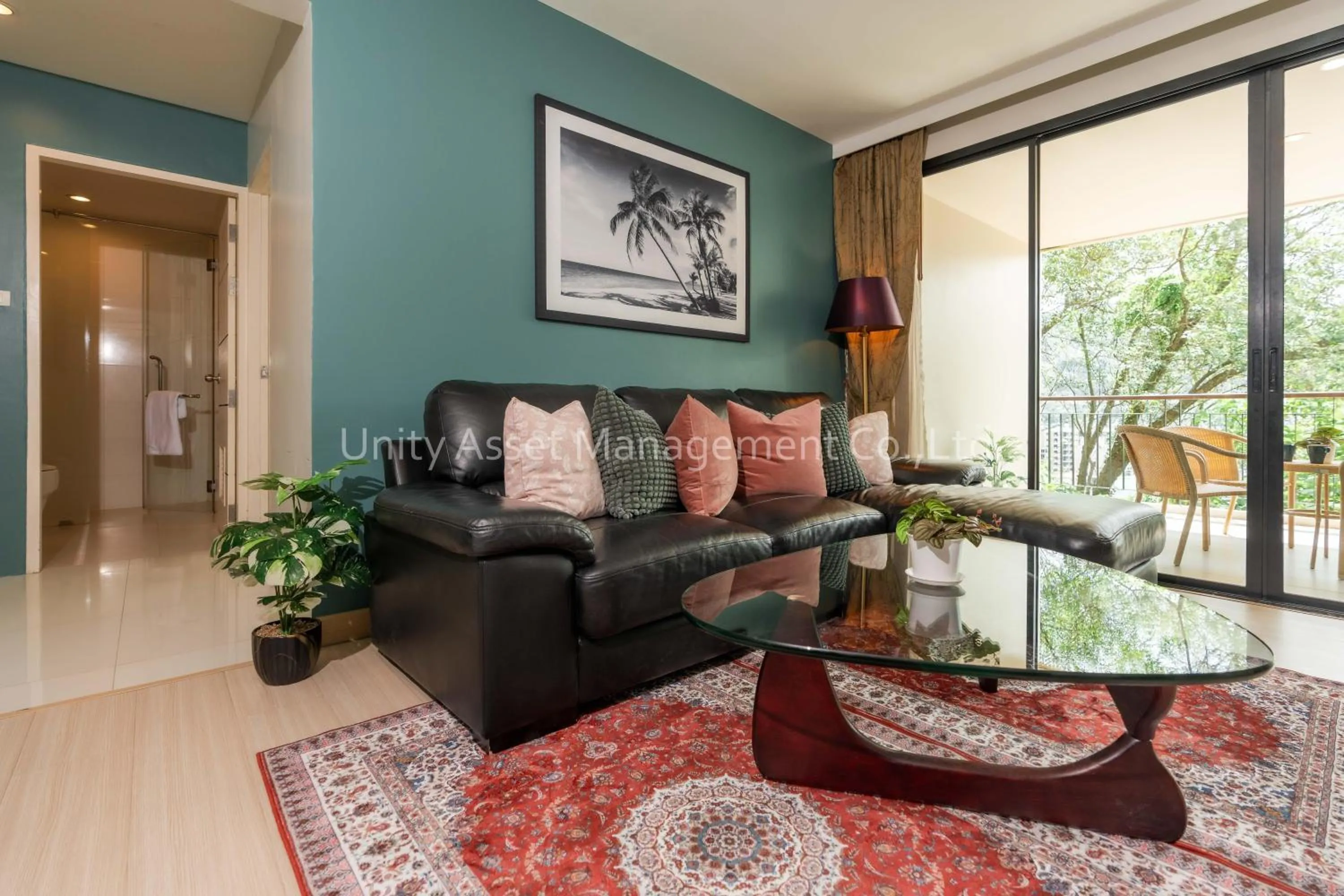 Living room in The Unity and The Bliss Patong Residence