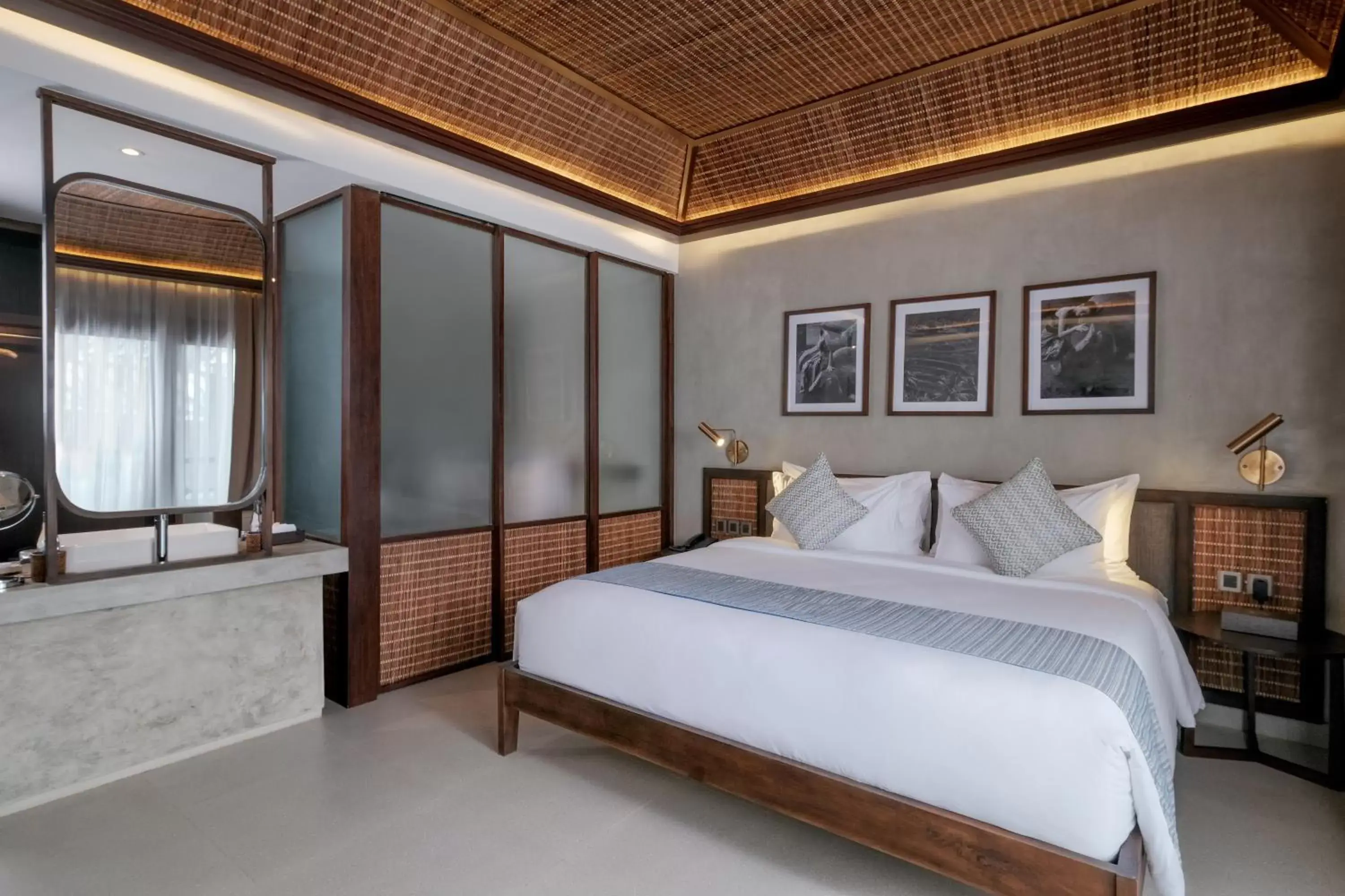 Bed in The Garcia Ubud Hotel & Resort