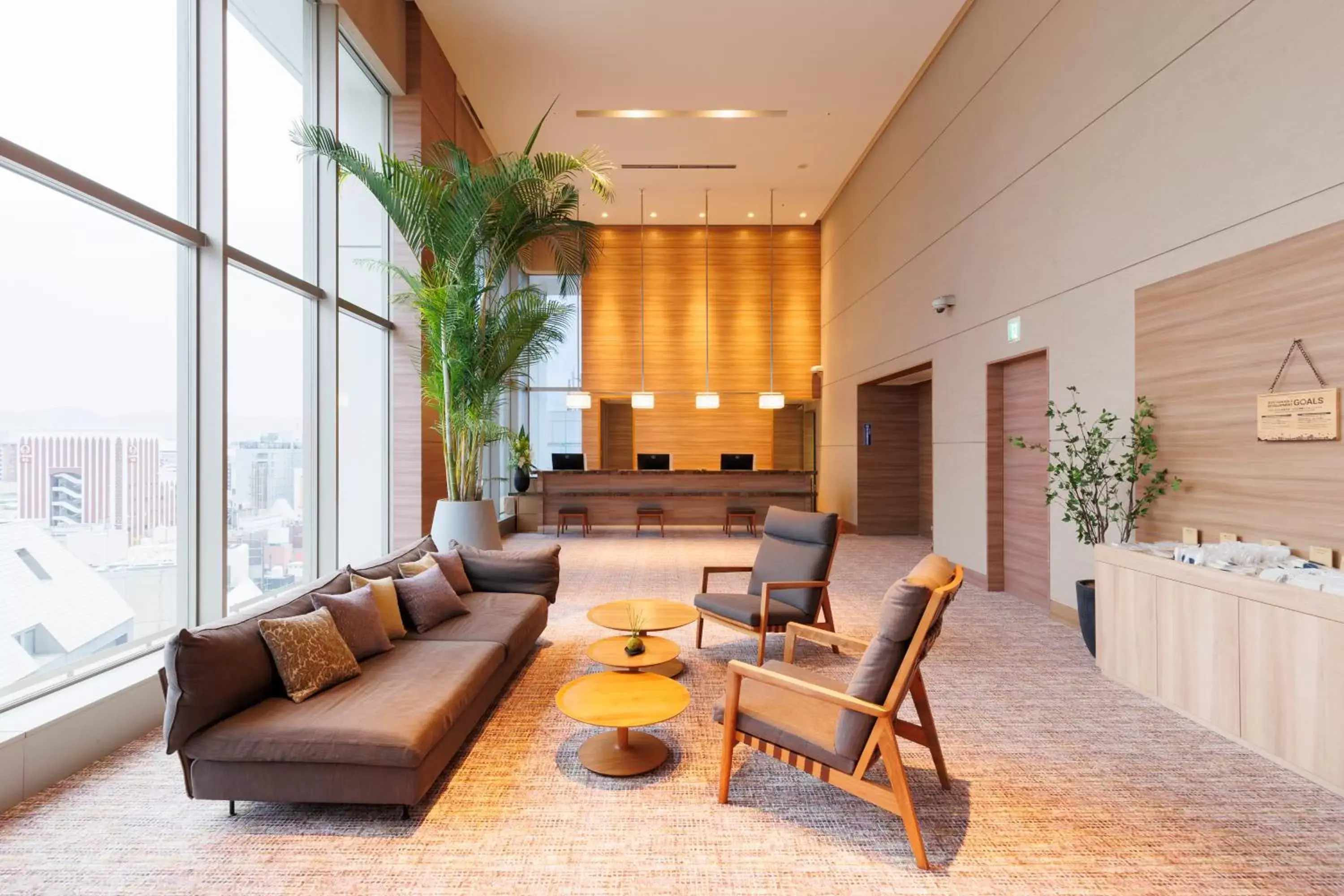 Lobby/Reception in Hotel Resol Trinity Hakata