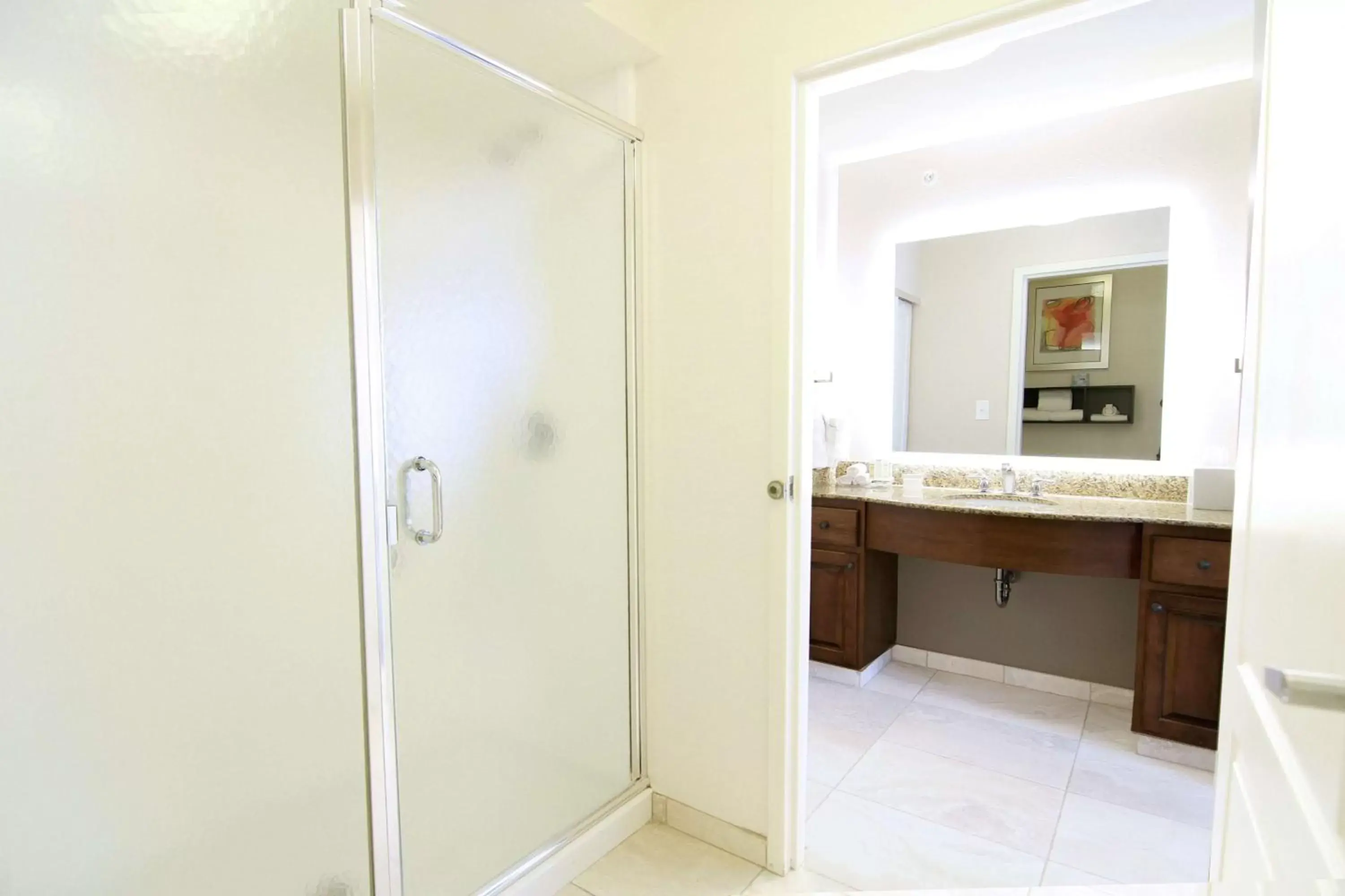 Bathroom in Homewood Suites by Hilton Fargo