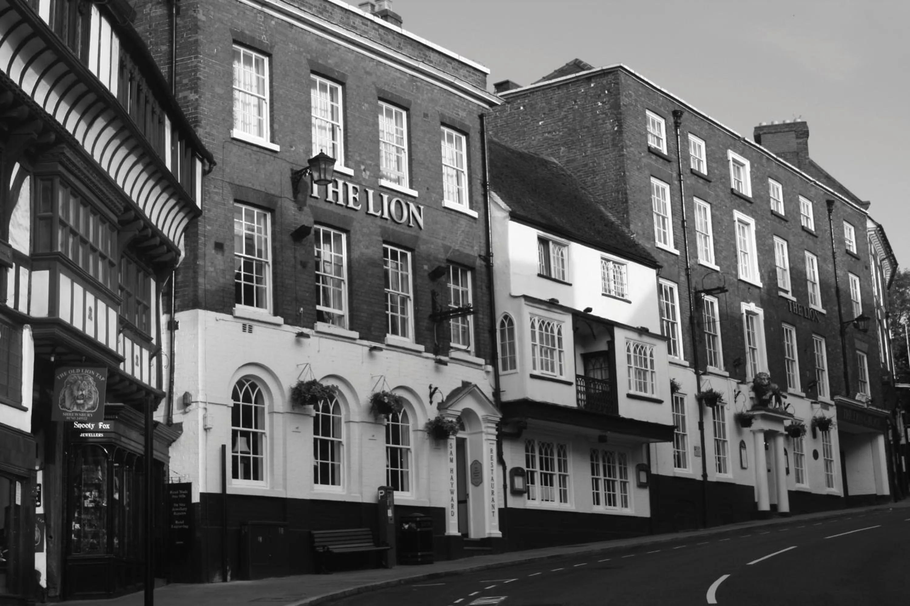 Facade/entrance in The Lion Hotel Shrewsbury