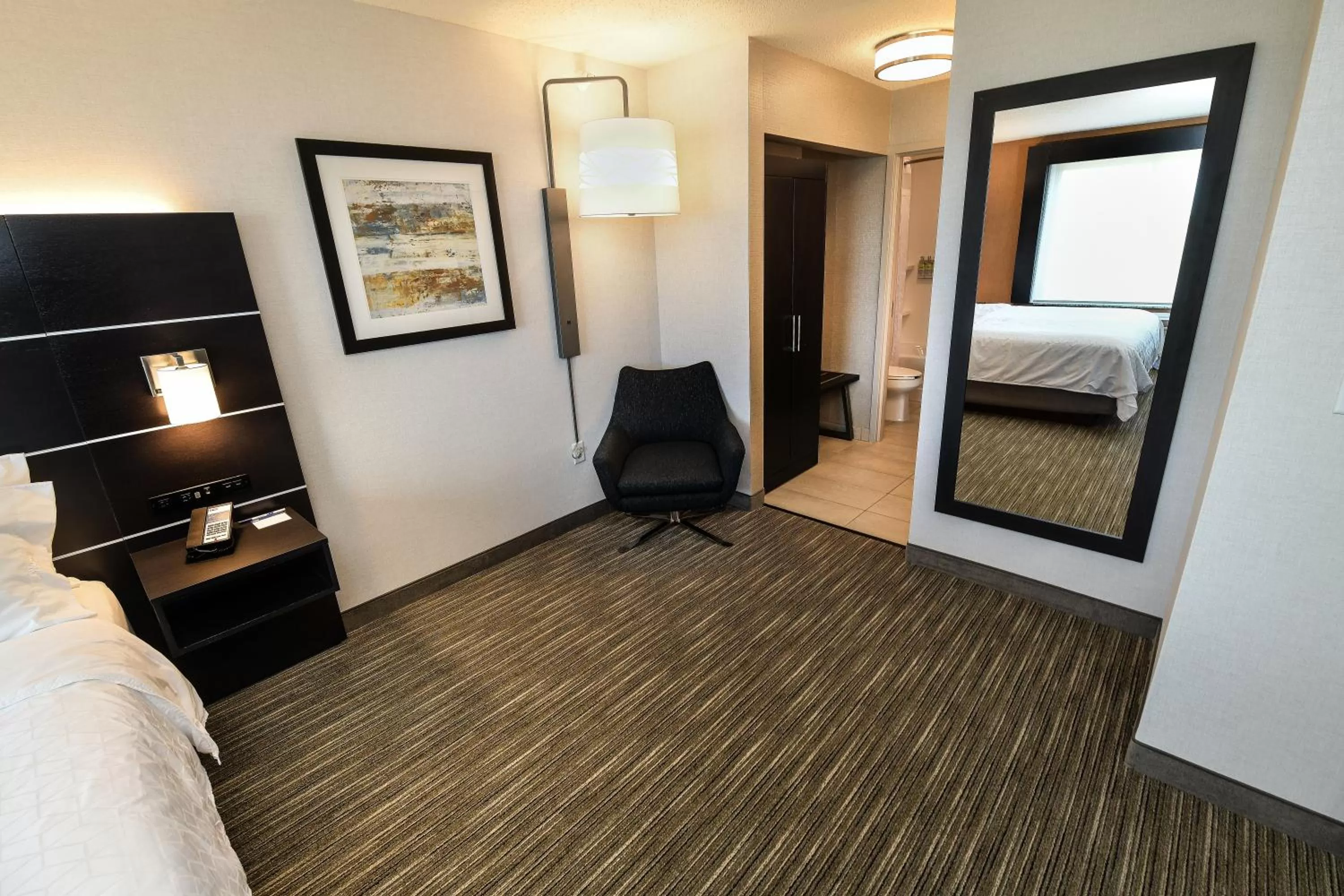 One-Bedroom King Suite with Sofa Bed in Holiday Inn Express Hotel & Suites Grand Forks, an IHG Hotel