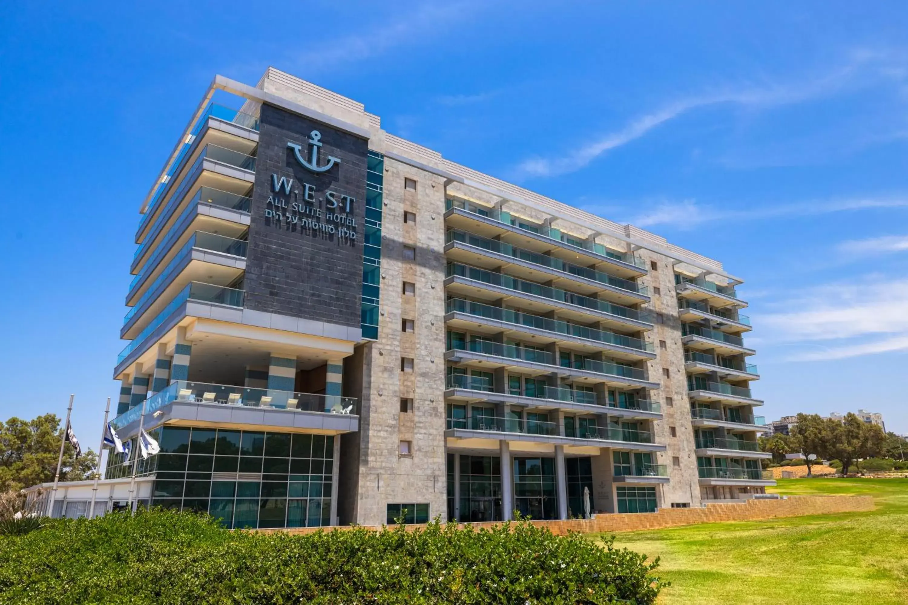 Property Building in West All Suites Hotel Ashdod