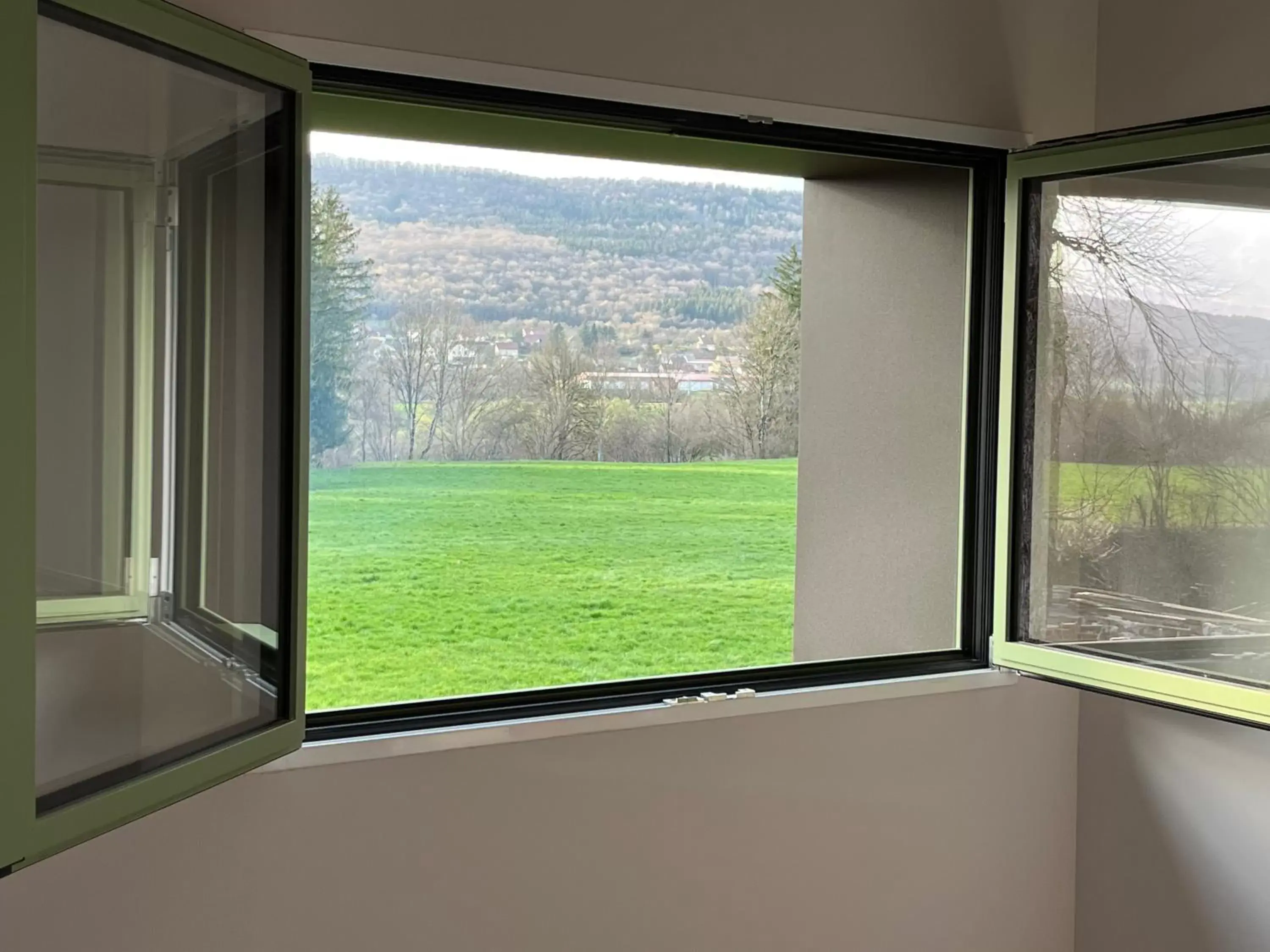 Garden view in Hôtel En Tilleul