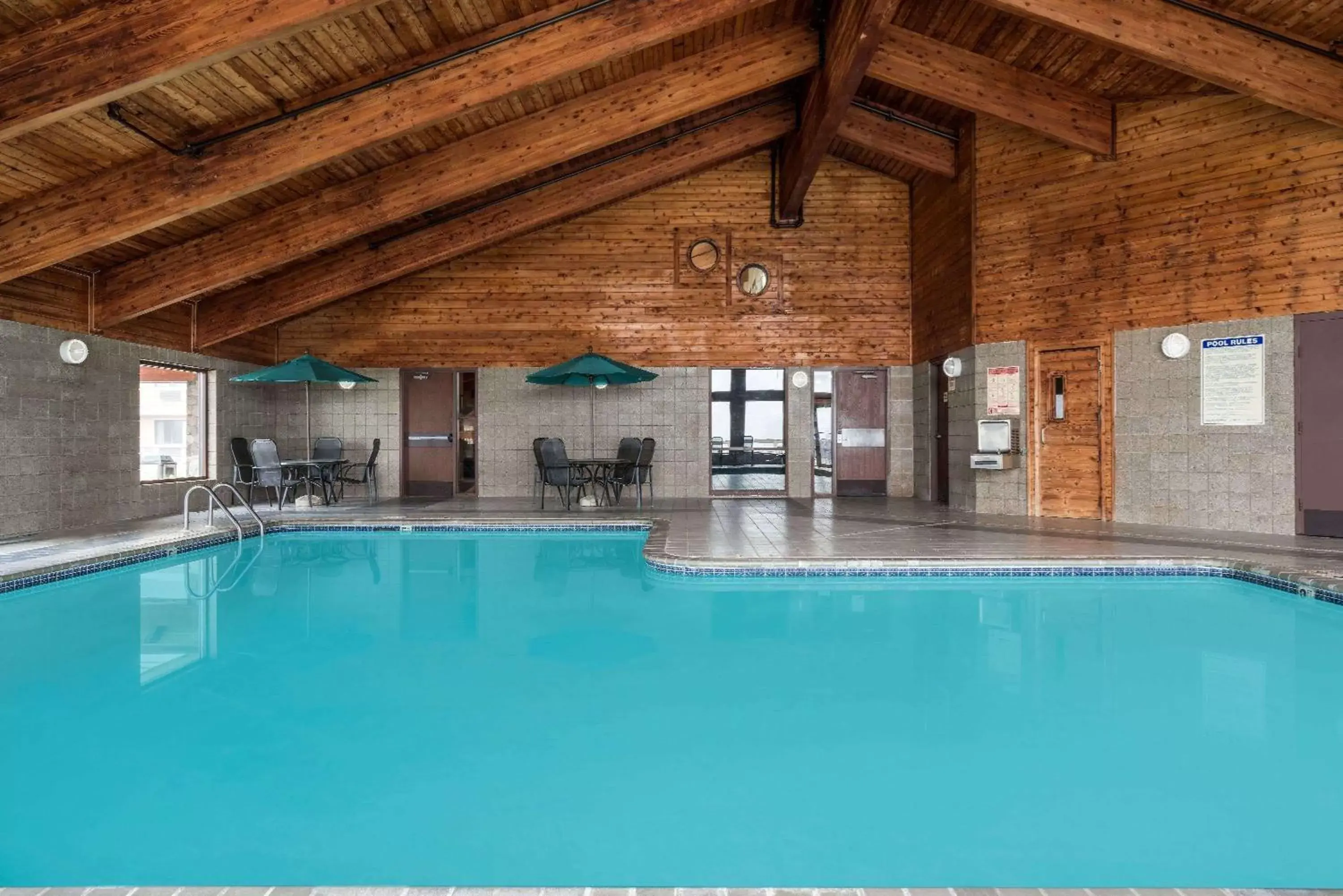 On site, Swimming Pool in AmericInn by Wyndham Tofte Near Lake Superior