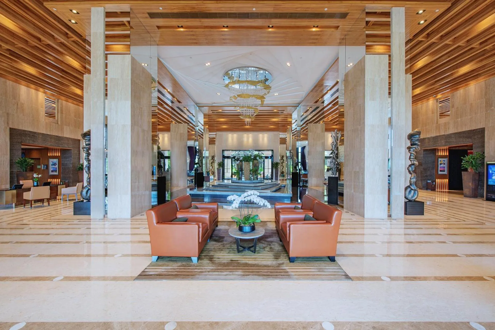 Lobby or reception in Mission Hills Hotel Resorts Dongguan