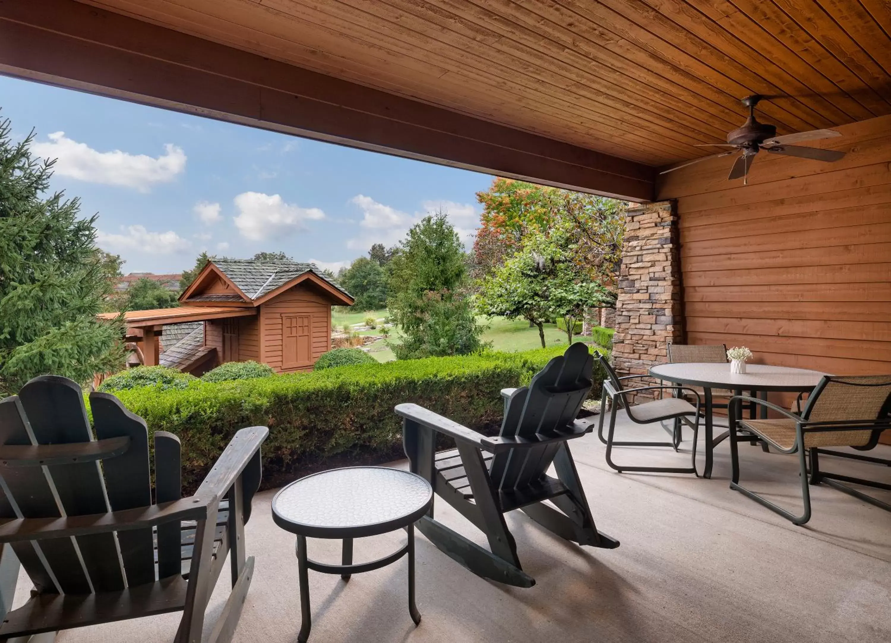 Balcony/Terrace in Hyatt Vacation Club at The Lodges at Timber Ridge