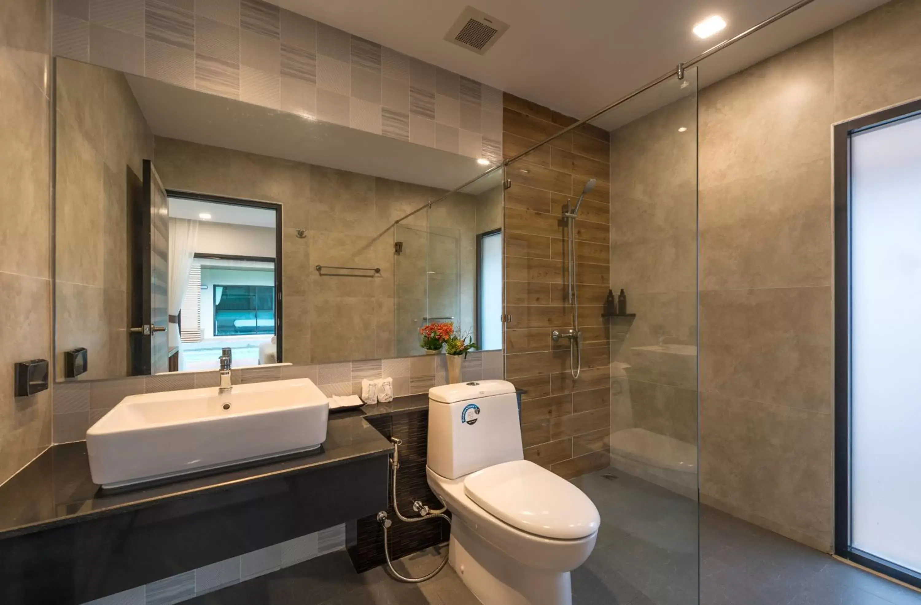 Bathroom in Cher​mantra​ Aonang​ Resort & Pool​ Suite