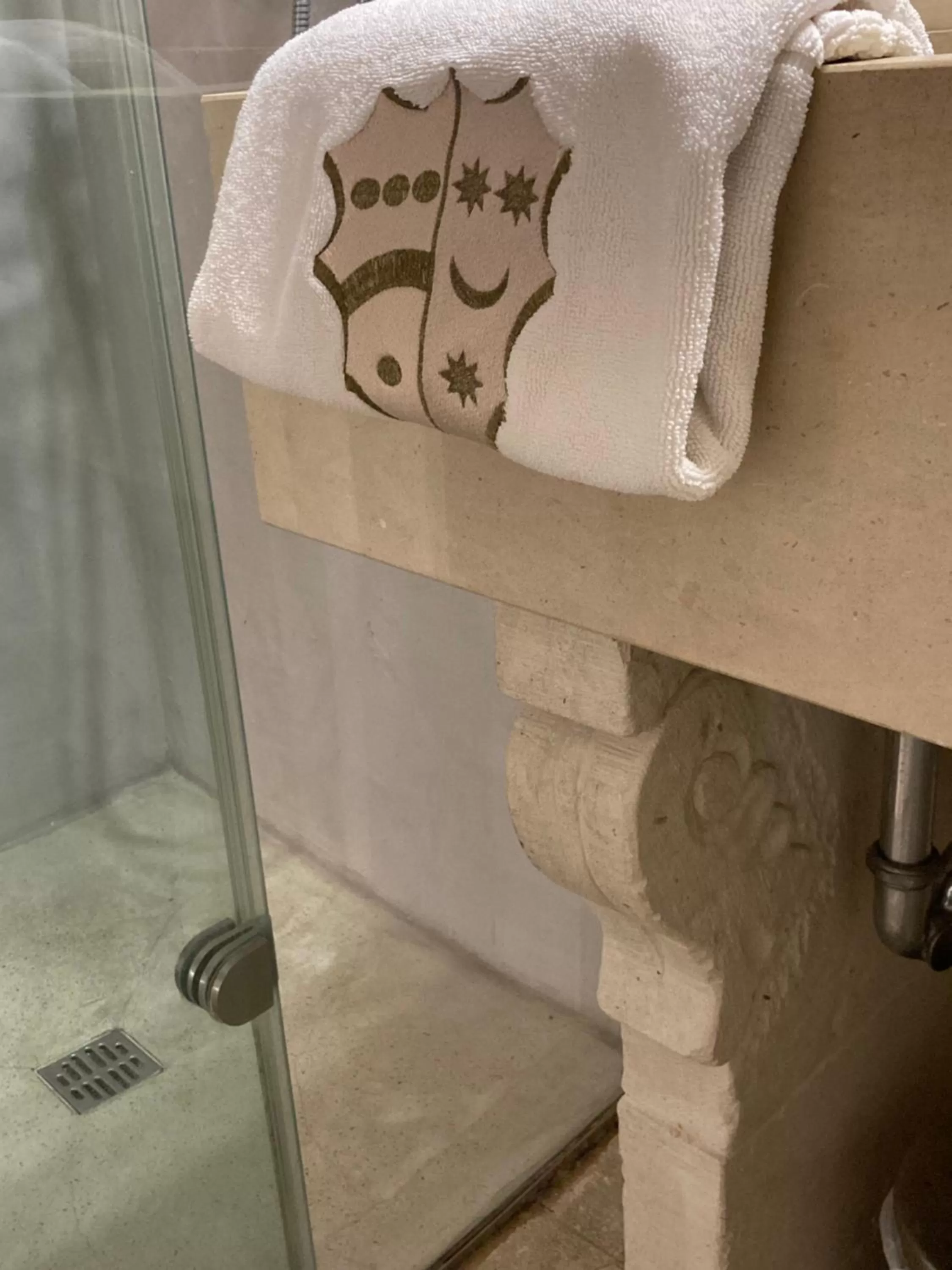 Property logo or sign, Bathroom in Palazzo Gallo Resort