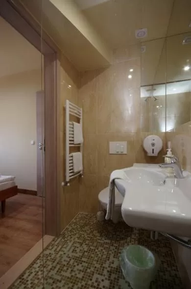 Toilet in Aqua Hotel