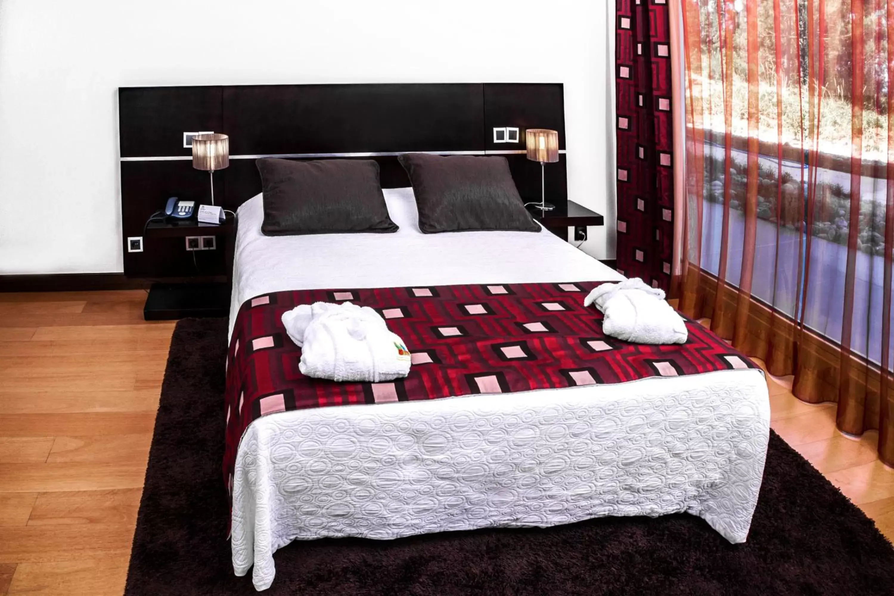 Bed in Hotel Miramar Sul
