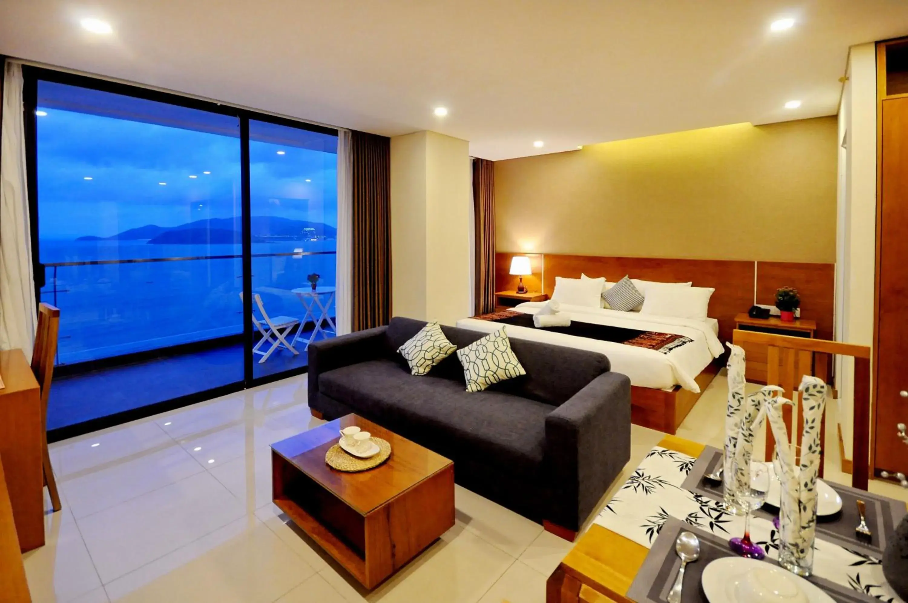 Living room in Holi Beach Hotel & Apartments