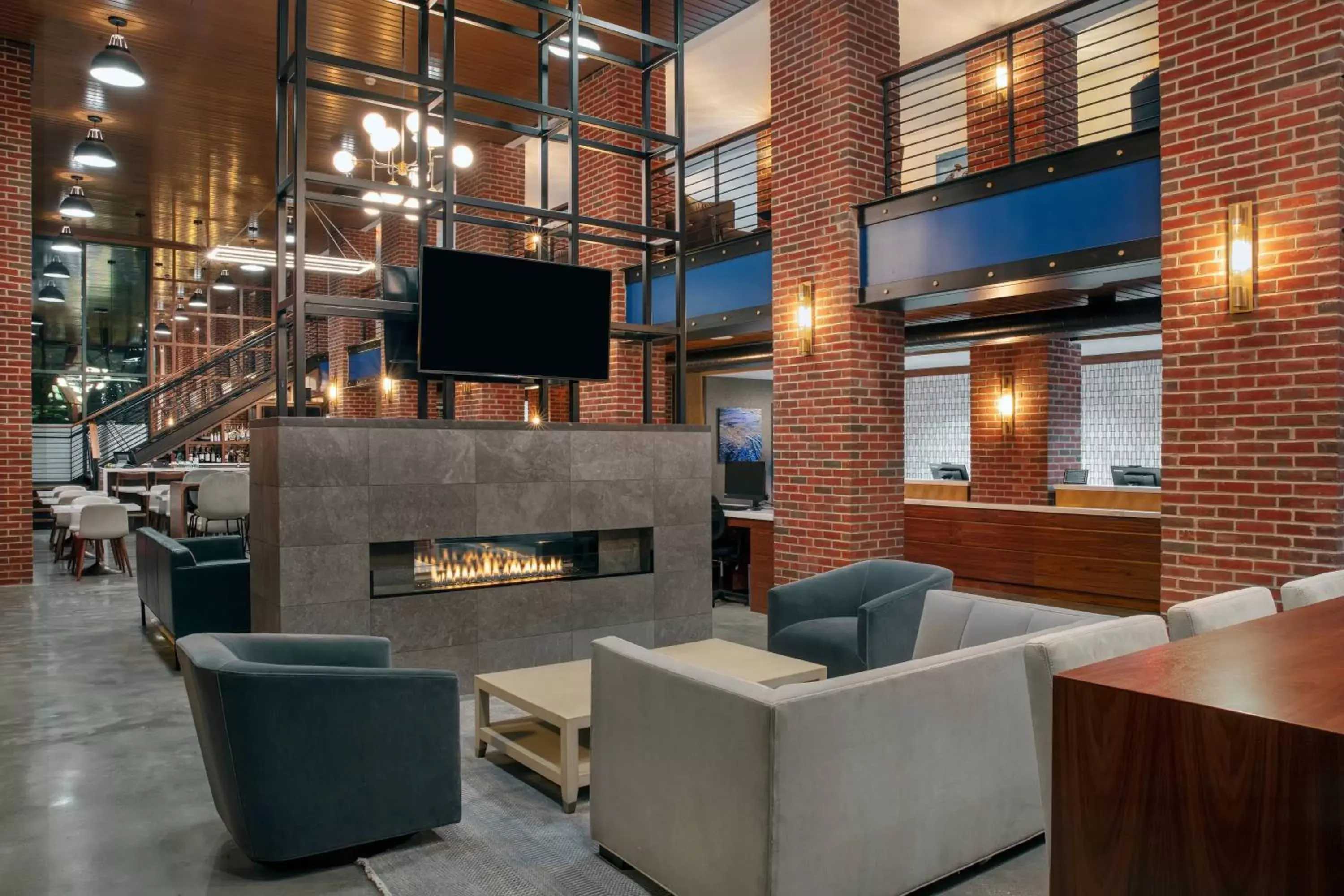 Lobby or reception, TV/Entertainment Center in Residence Inn by Marriott Norwalk