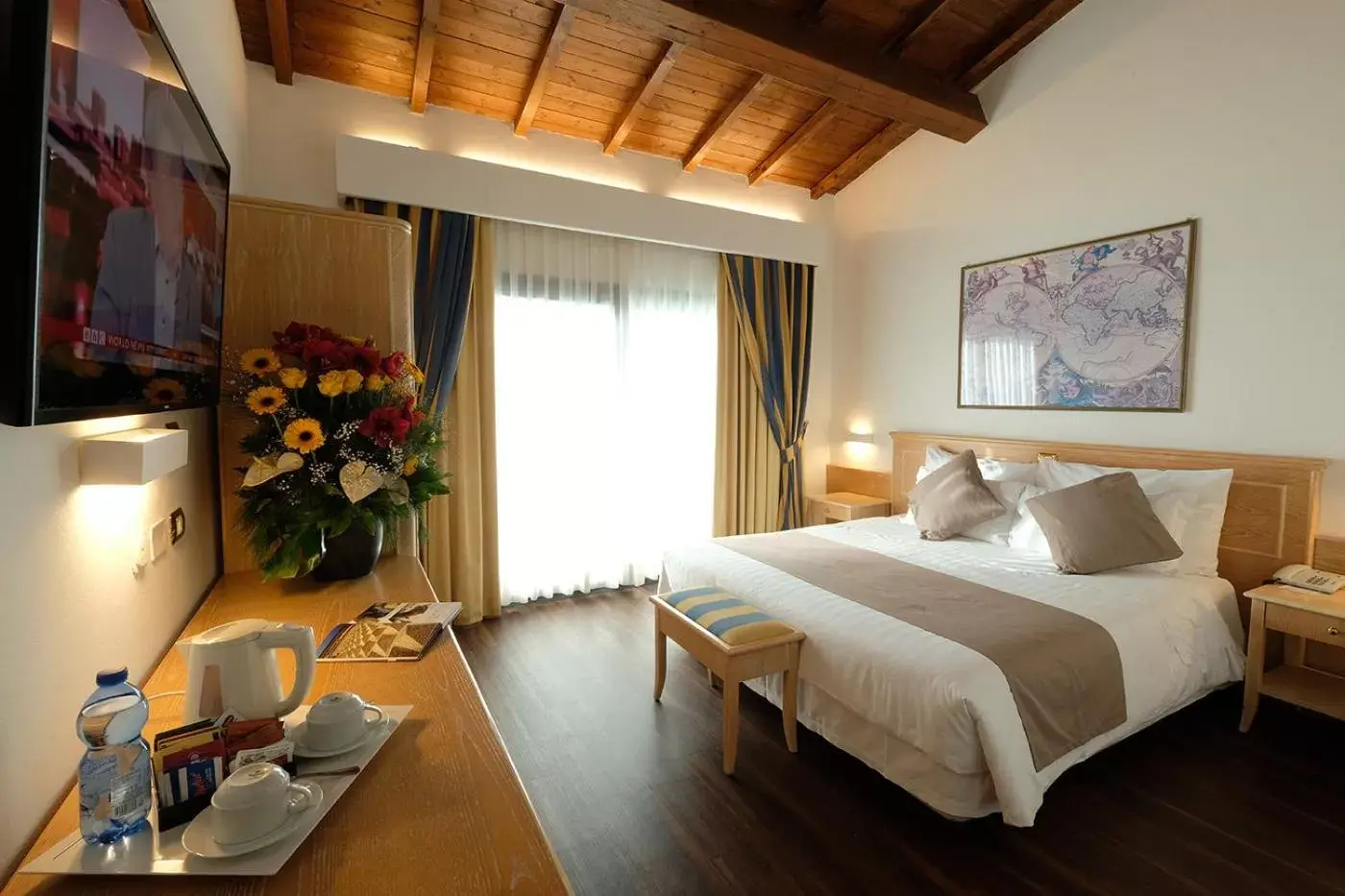 Bedroom in Hotel Orologio