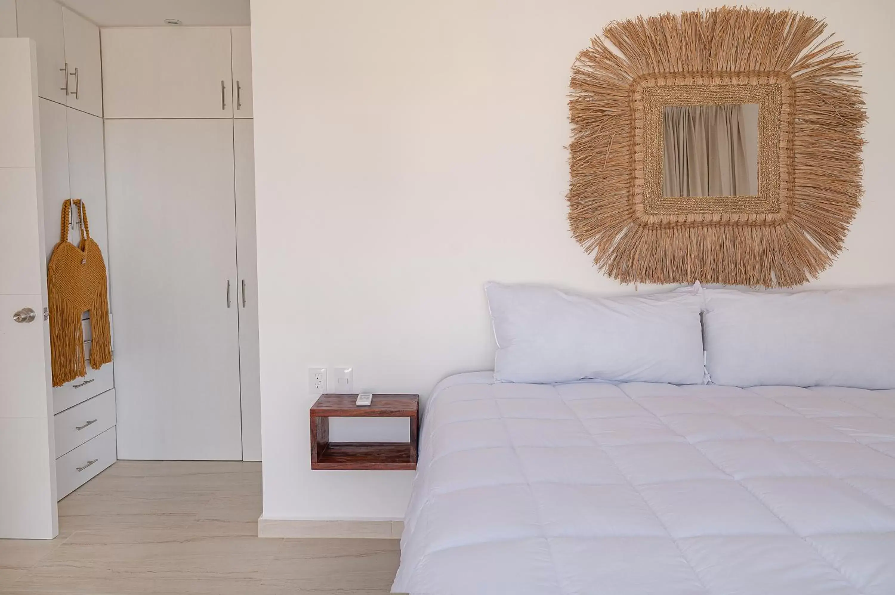 Bed in Apartment and Penthouse Blue Luxury Kukulkan Tulum