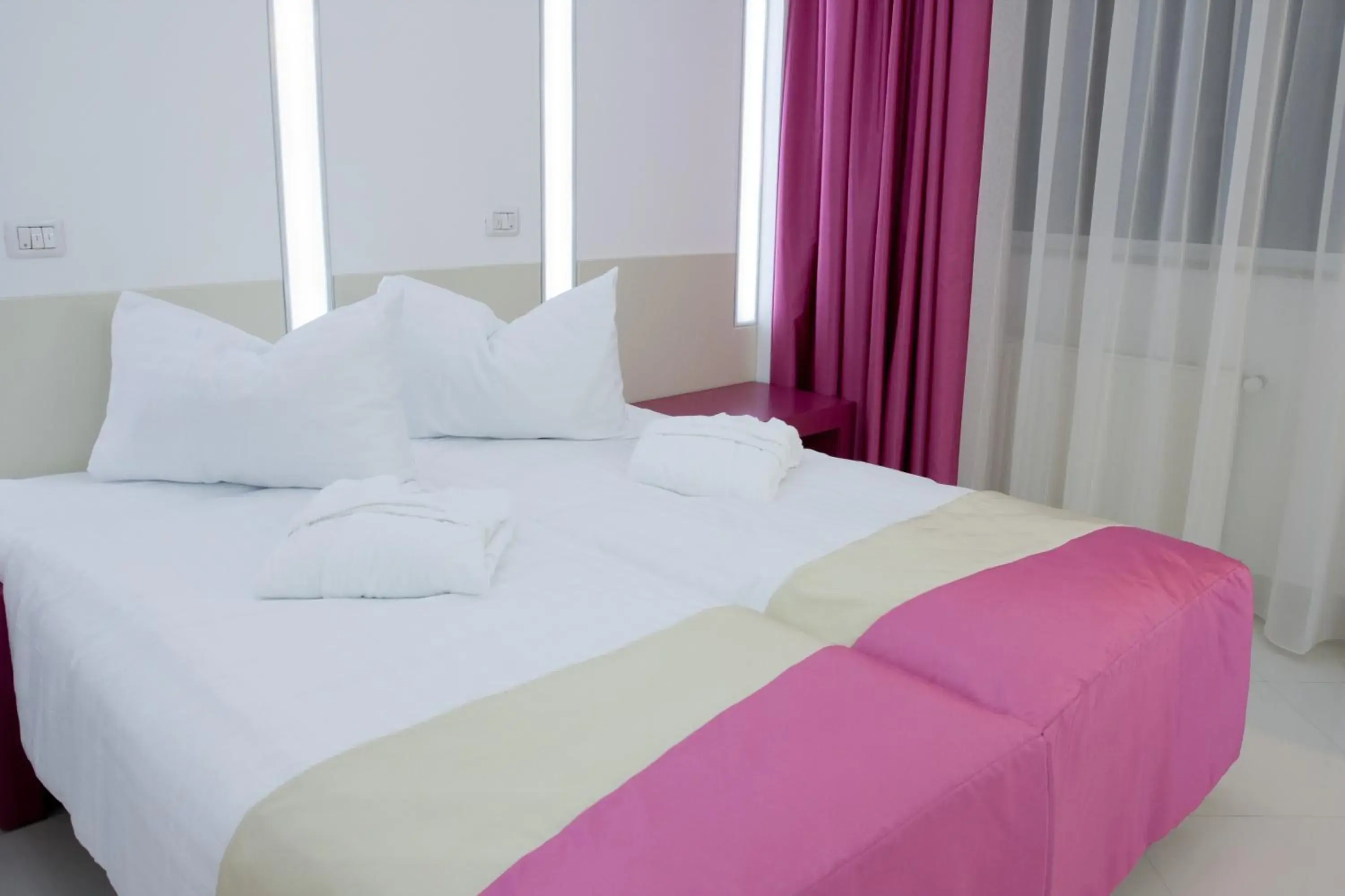 Bed in Christina Hotel