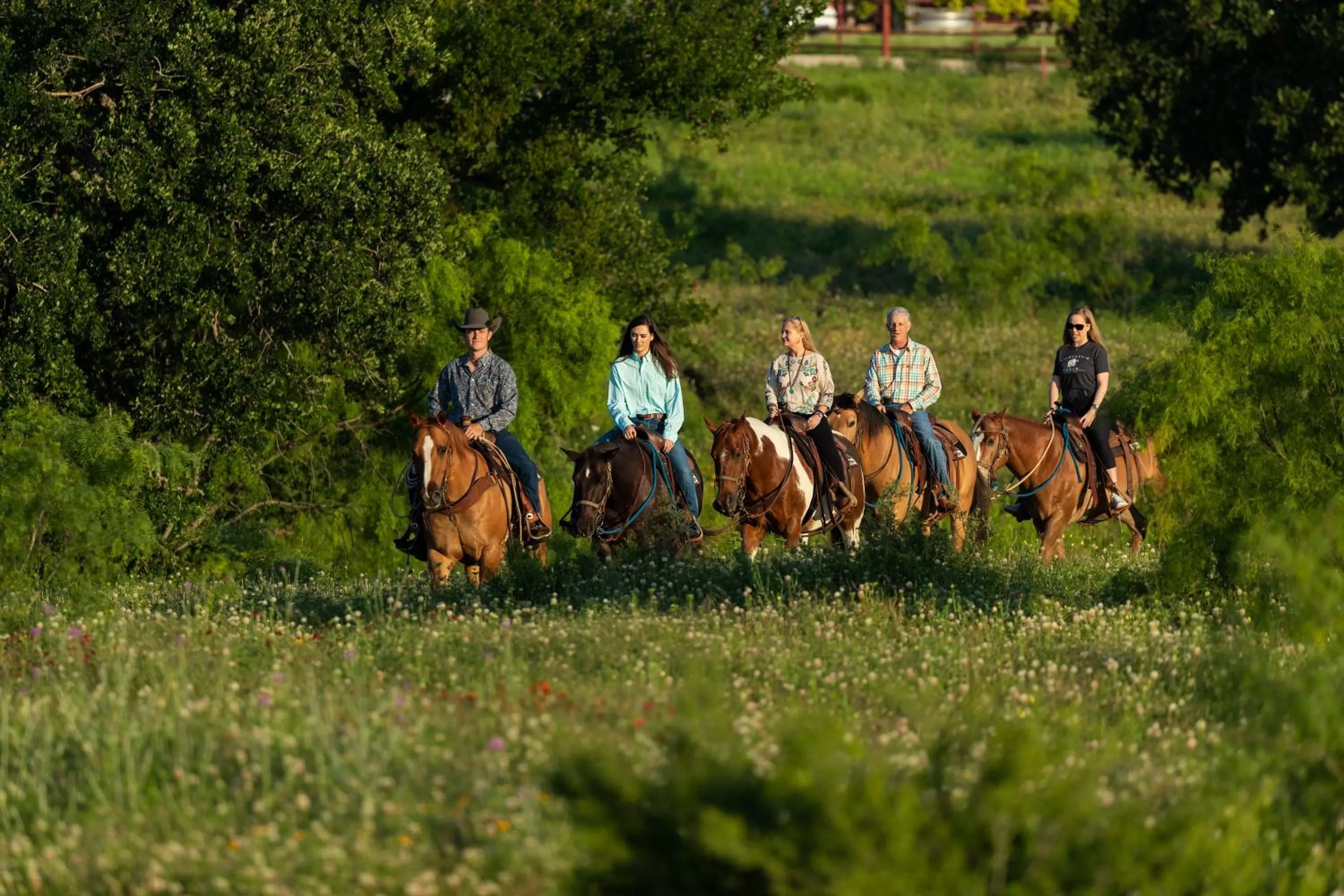 People, Horseback Riding in Wildcatter Ranch and Resort