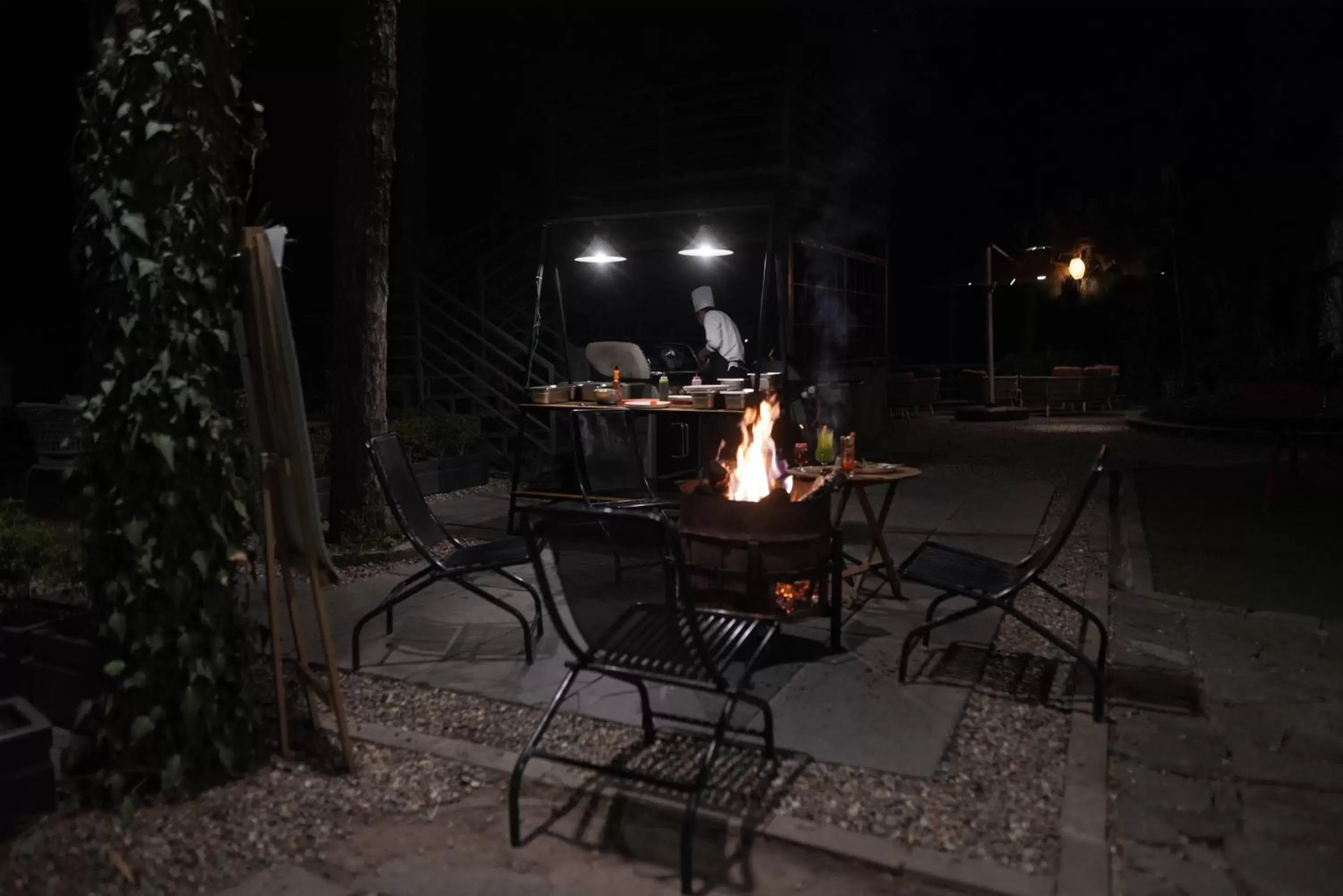 Dining area in Kasauli Hills Resort