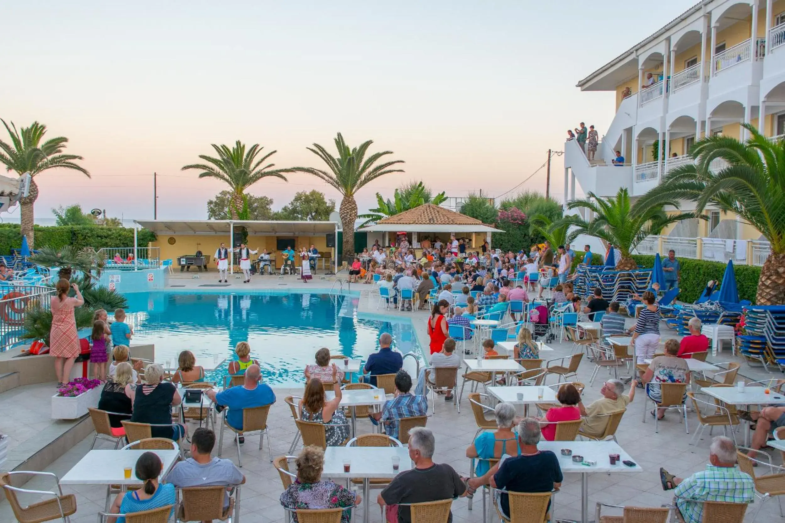 Swimming Pool in Poseidon Beach Hotel