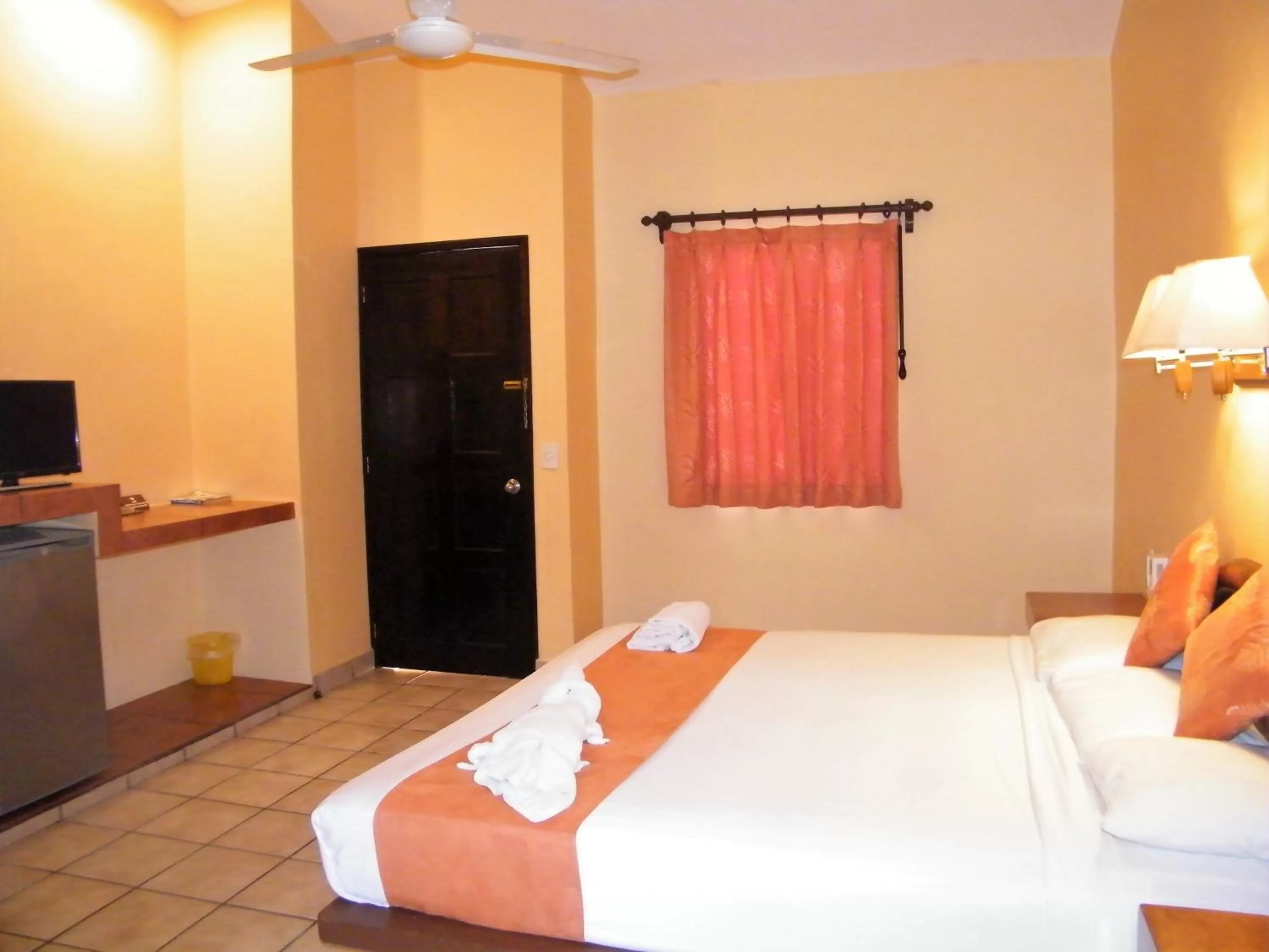 Bed in Hotel LunaSol