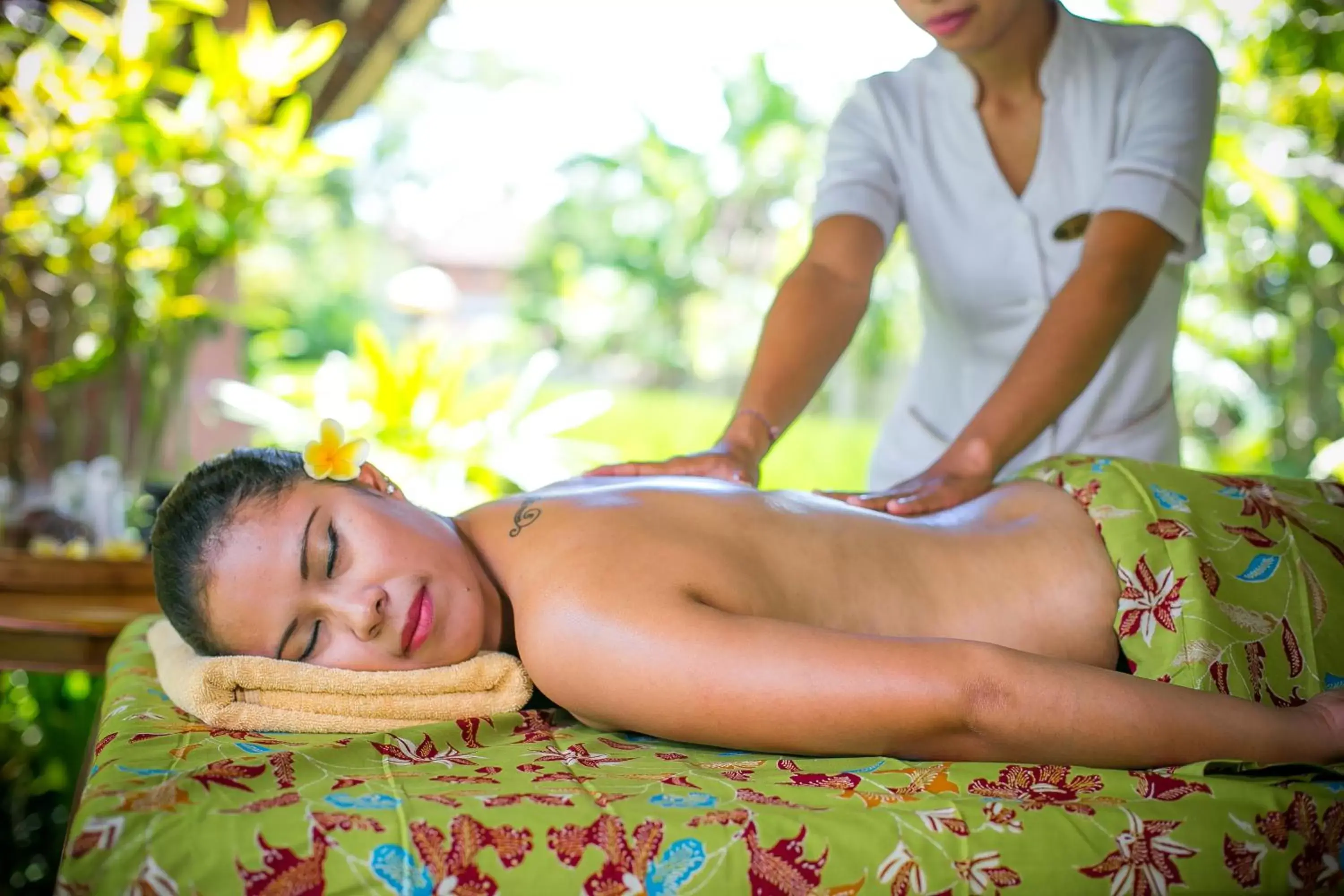 Massage in Saren Indah Hotel - CHSE Certified