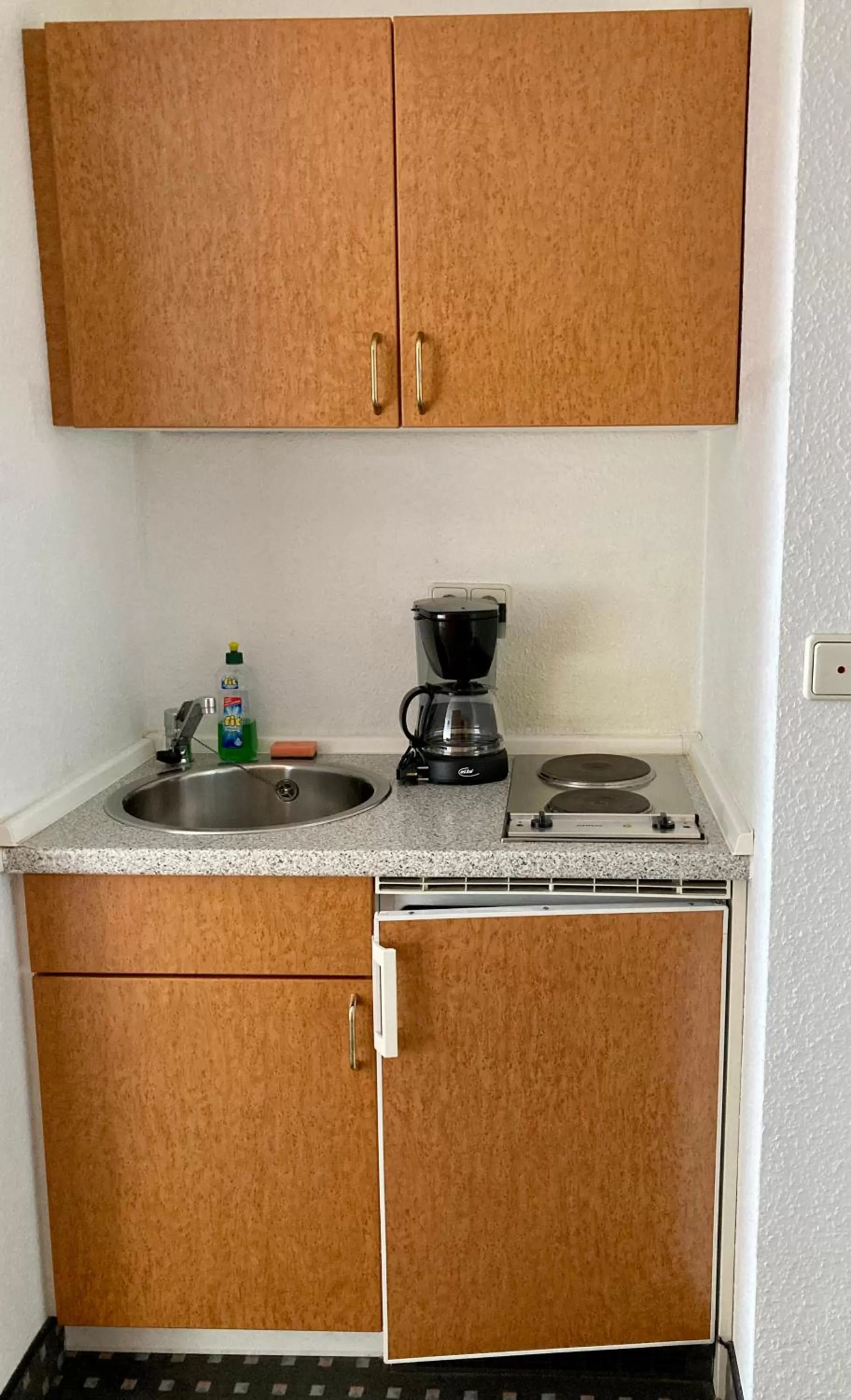 Kitchen or kitchenette in Akzent Congresshotel Hoyerswerda