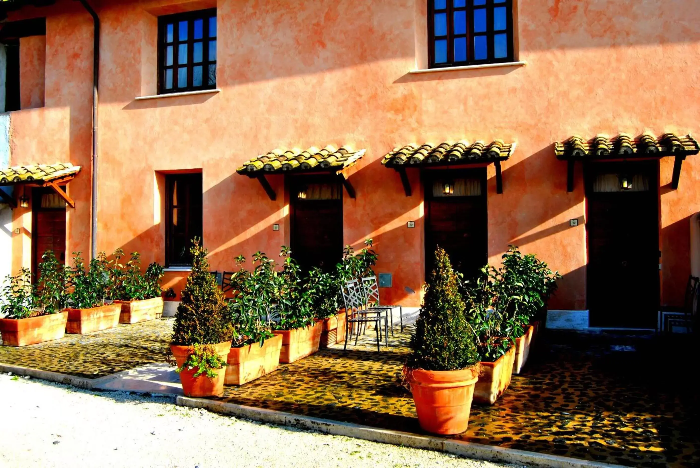 Facade/entrance in Relais Castrum Boccea