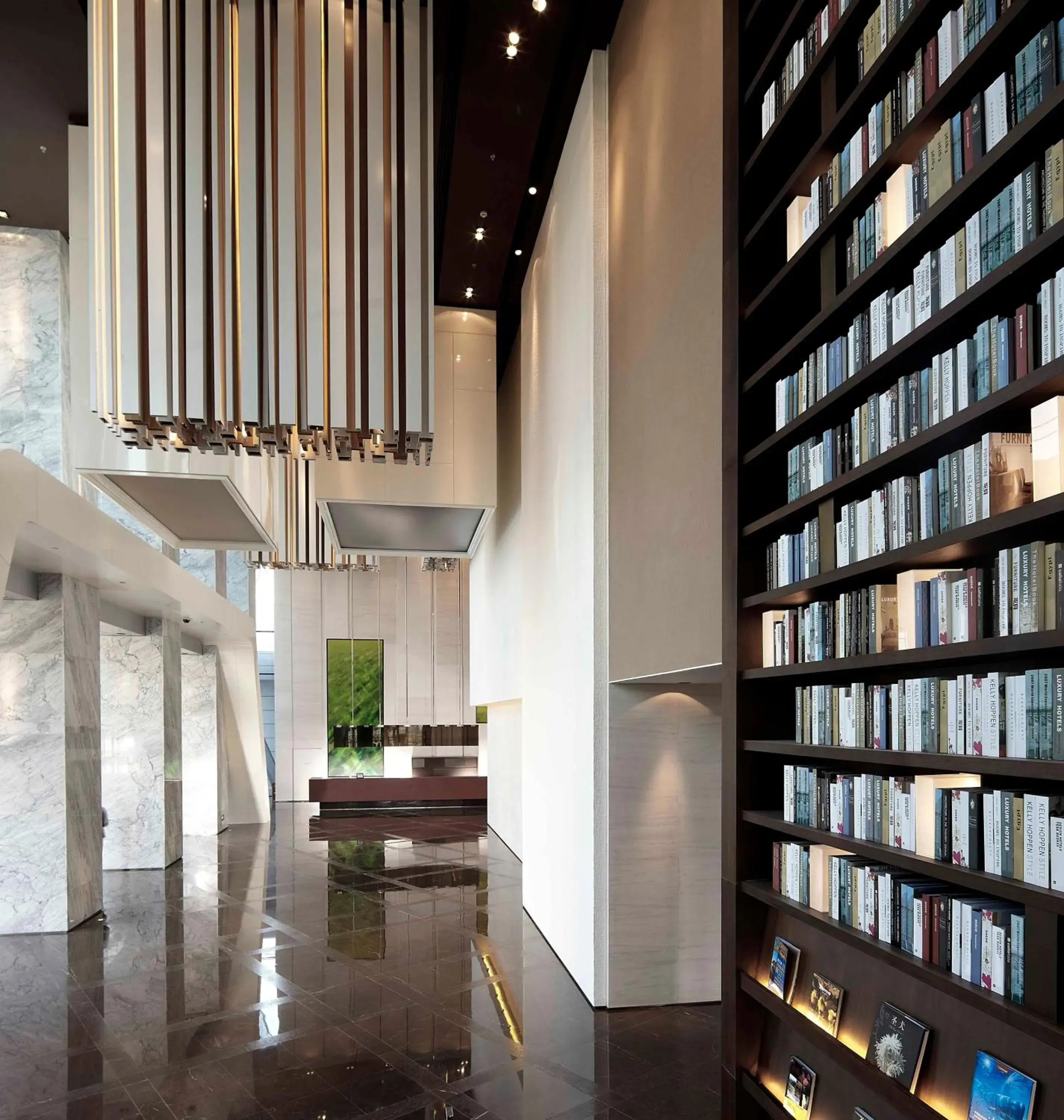 Library in Hotel Kapok Shenzhen Bay