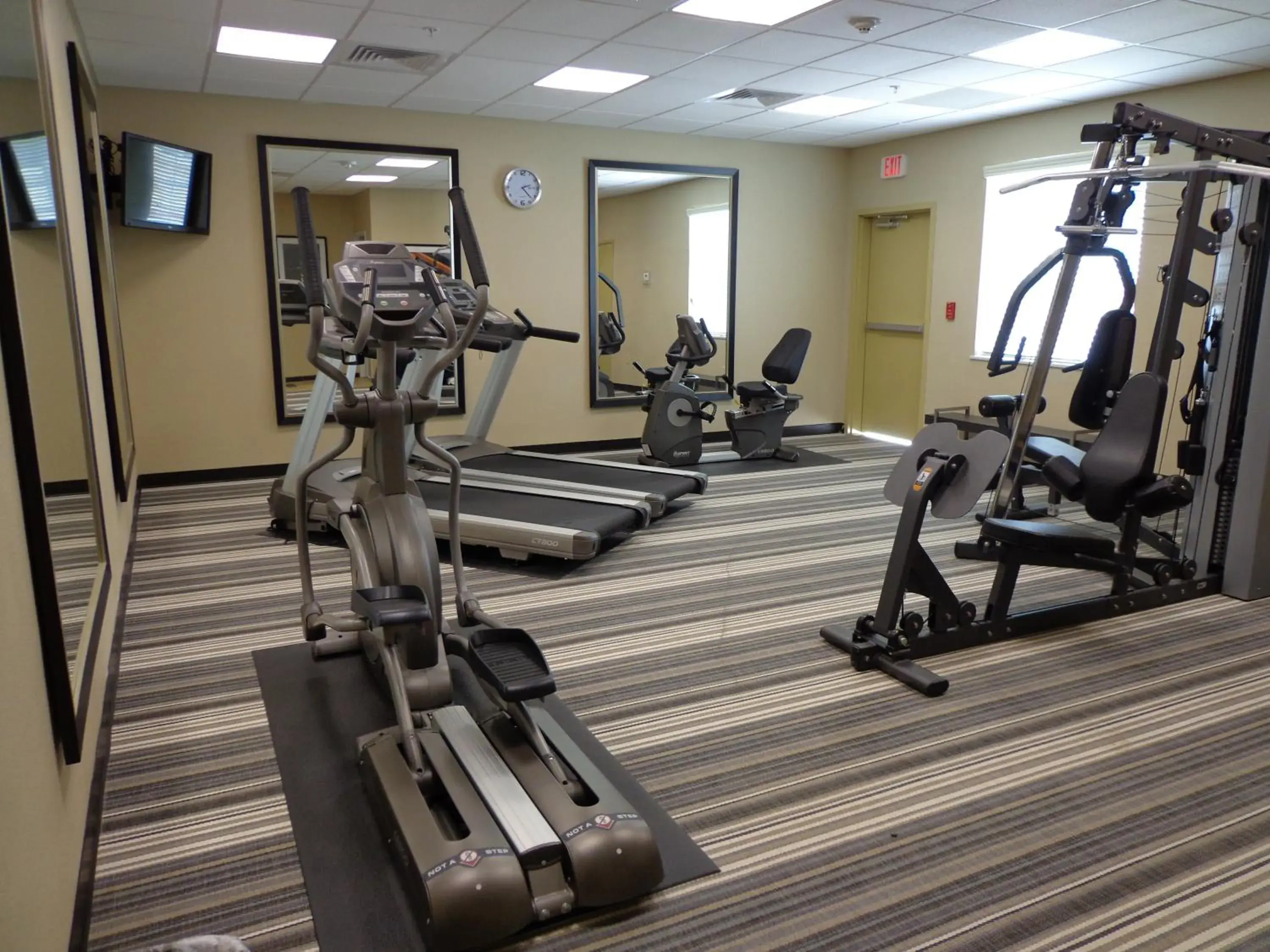 Fitness centre/facilities, Fitness Center/Facilities in Candlewood Suites Odessa, an IHG Hotel