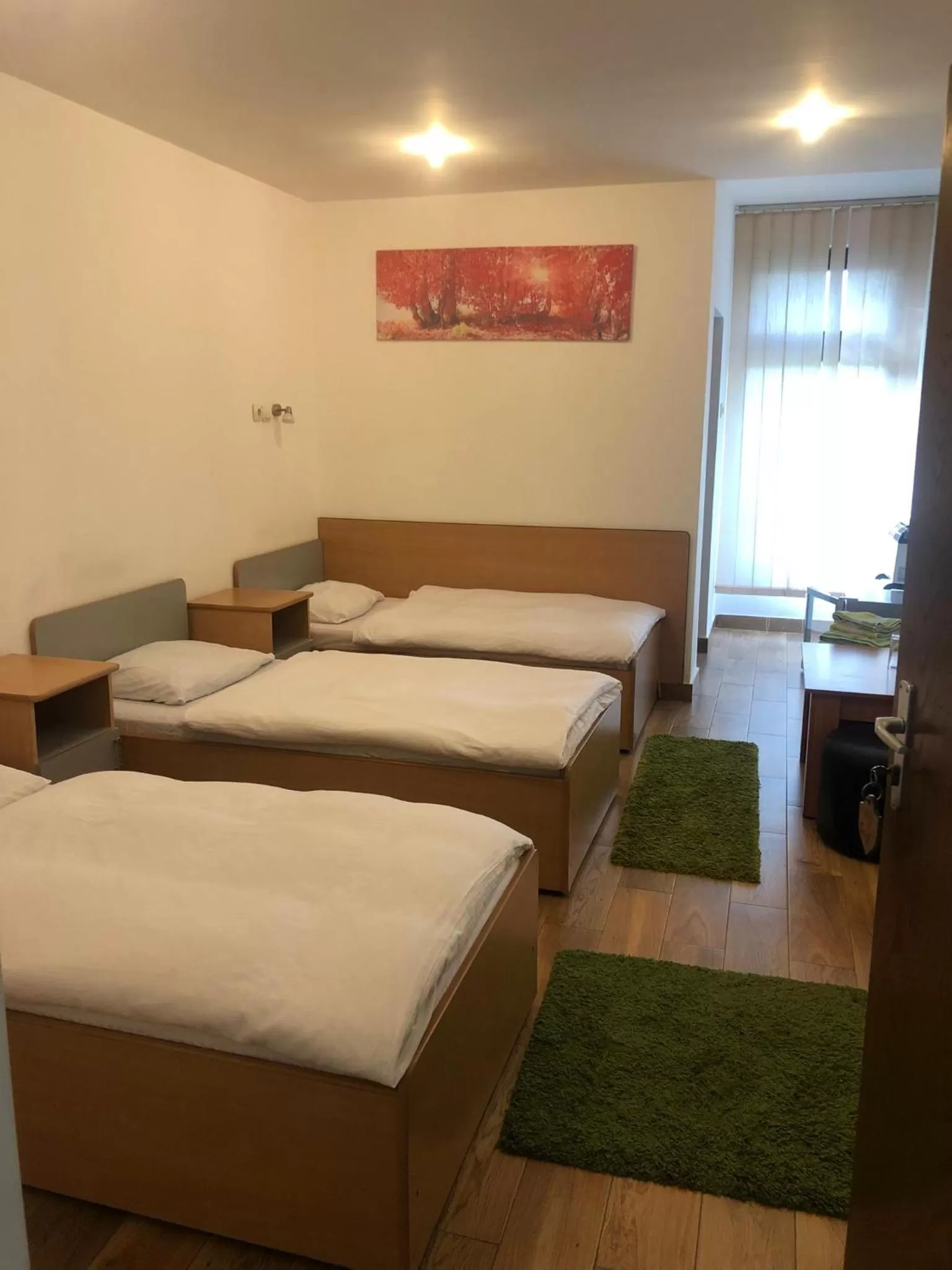 Bed in Pensiunea Old Sheriff