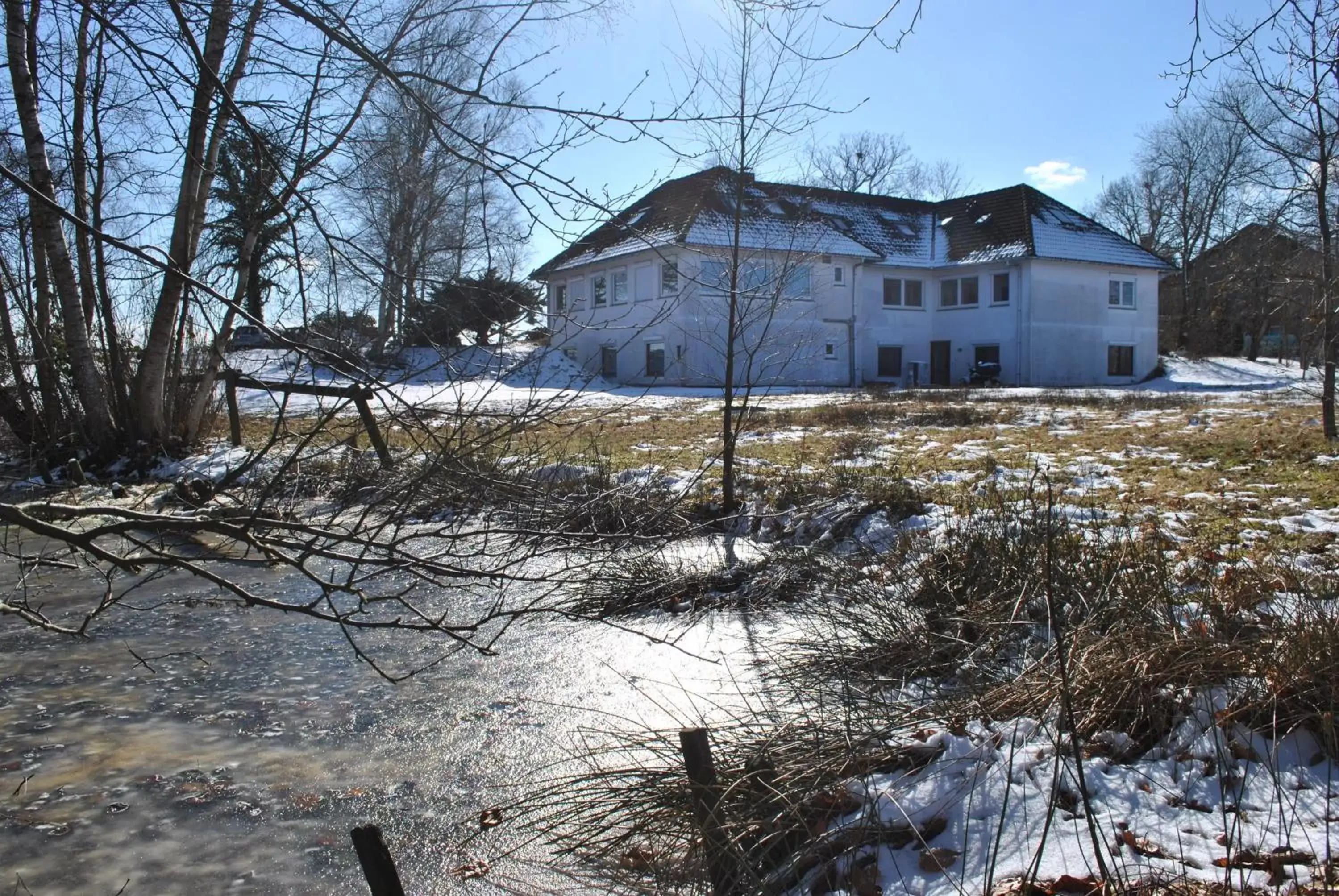 Property building, Winter in Buntes Moor