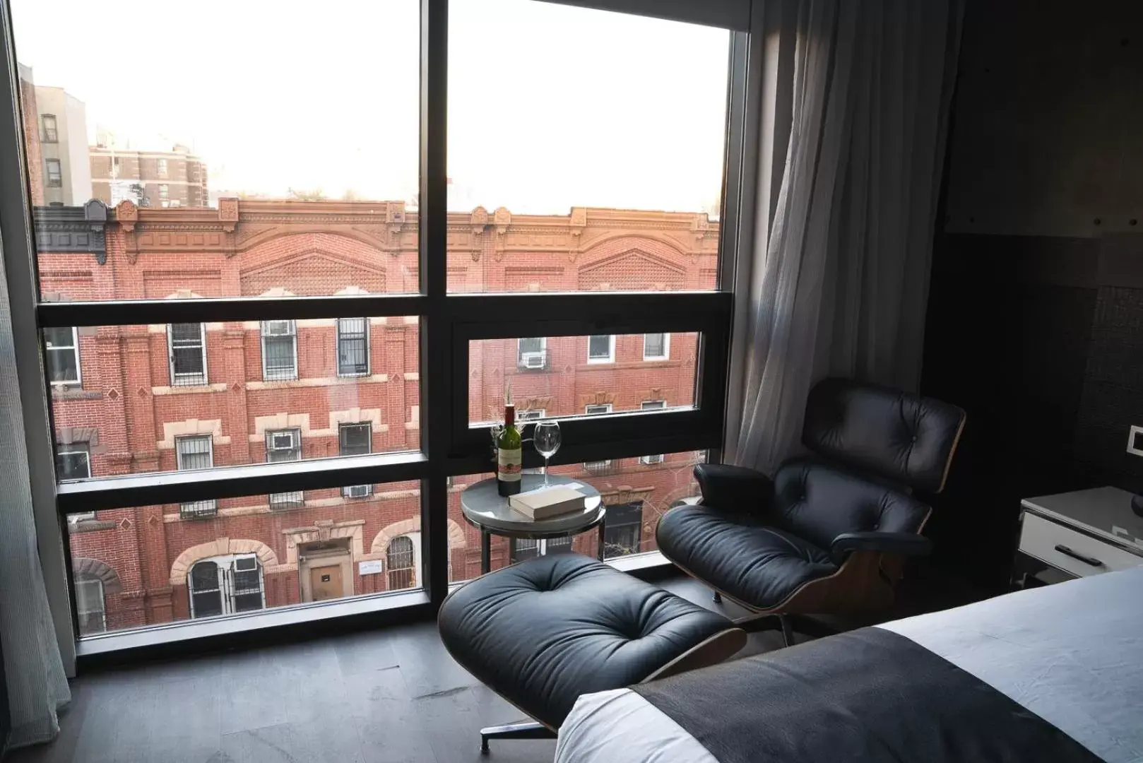 Seating area, Bed in 42 Hotel Williamsburg Seating area, Bed in 42 Hotel Williamsburg