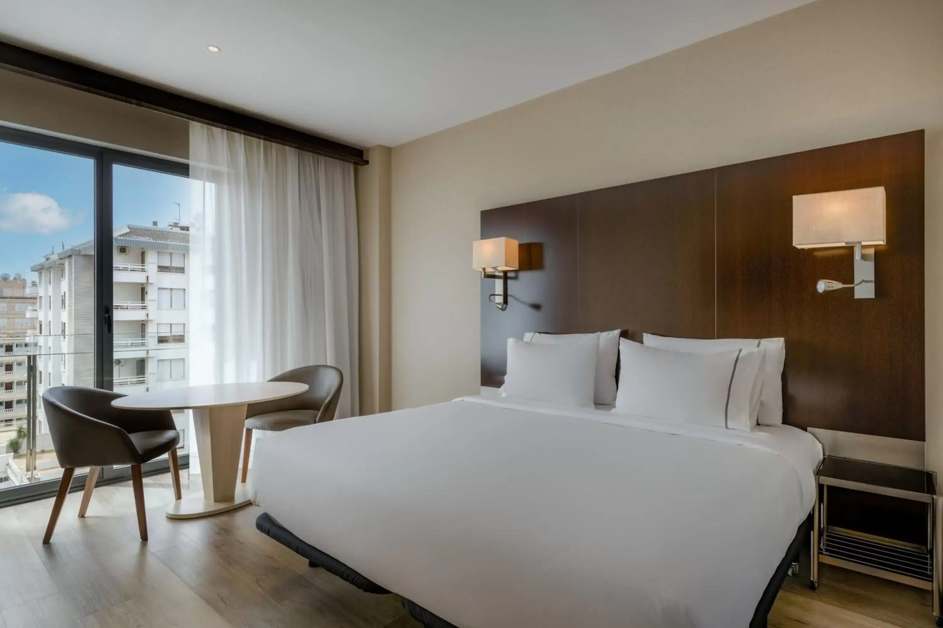 Photo of the whole room, Bed in AC Hotel Ciutat de Palma by Marriott