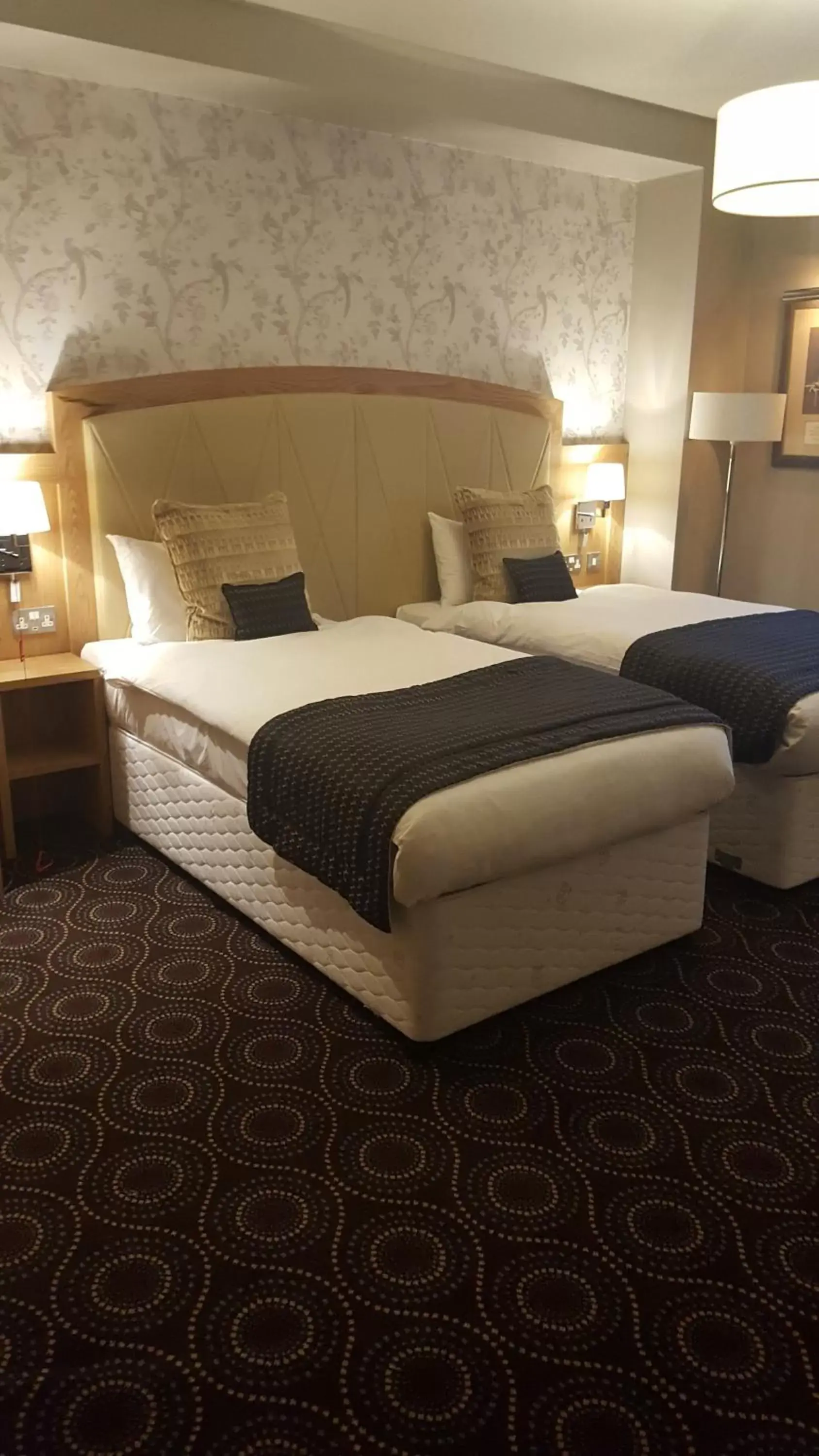 Bed in Sandford House Hotel Wetherspoon