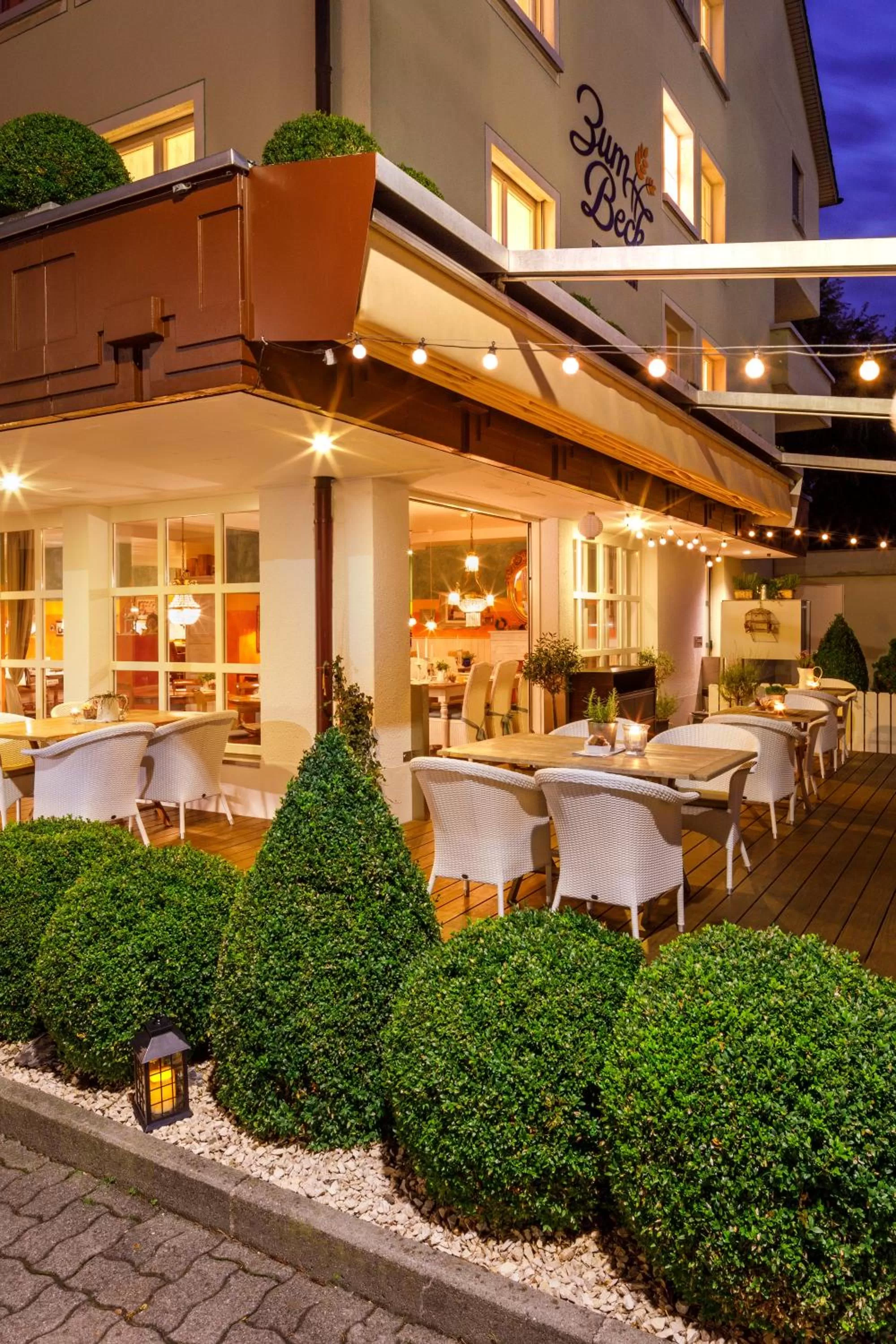 Balcony/Terrace in Hotel & Restaurant zum Beck