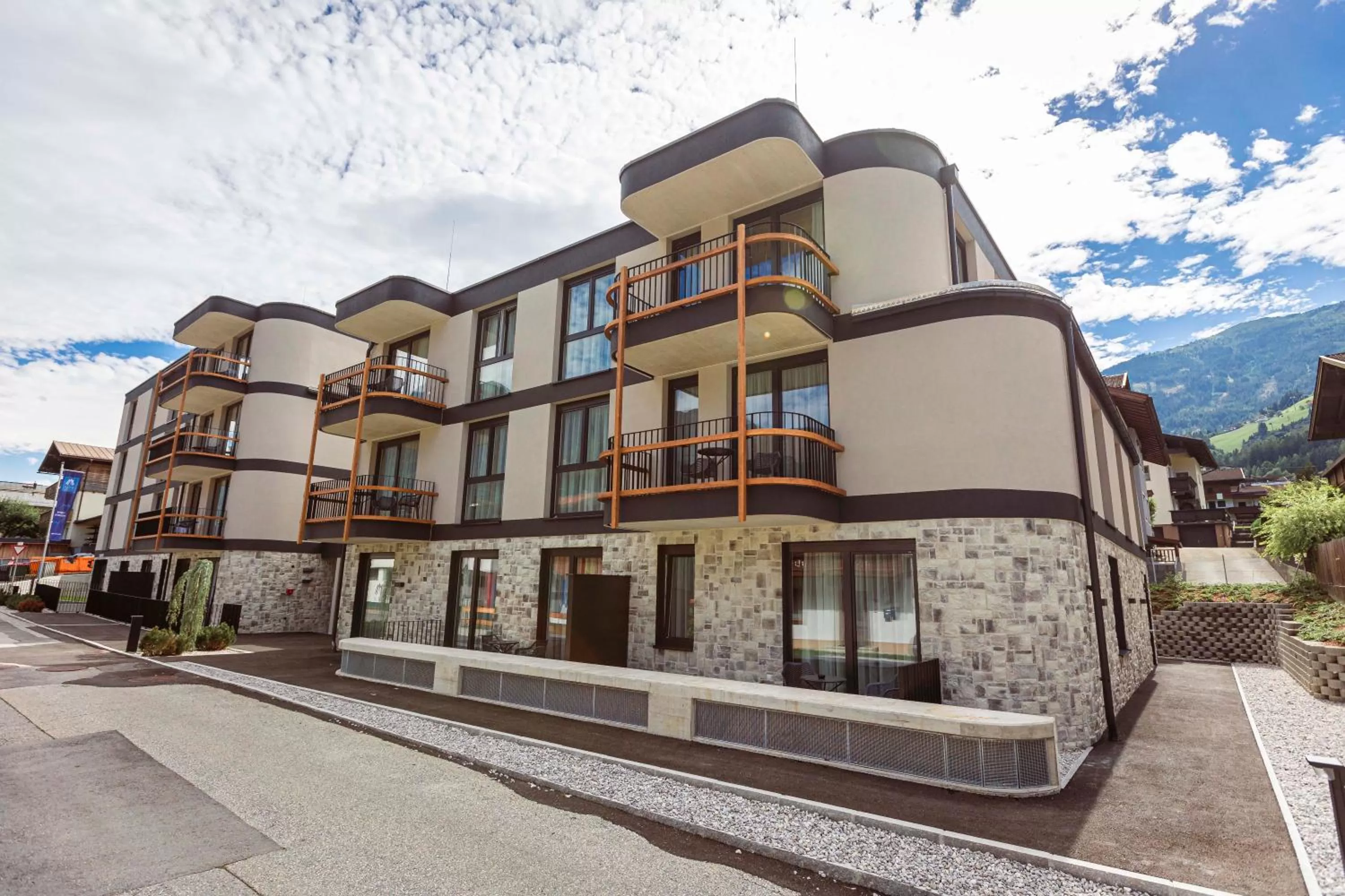 Property building in Zillertal Suites Fügen by ALPS RESORTS