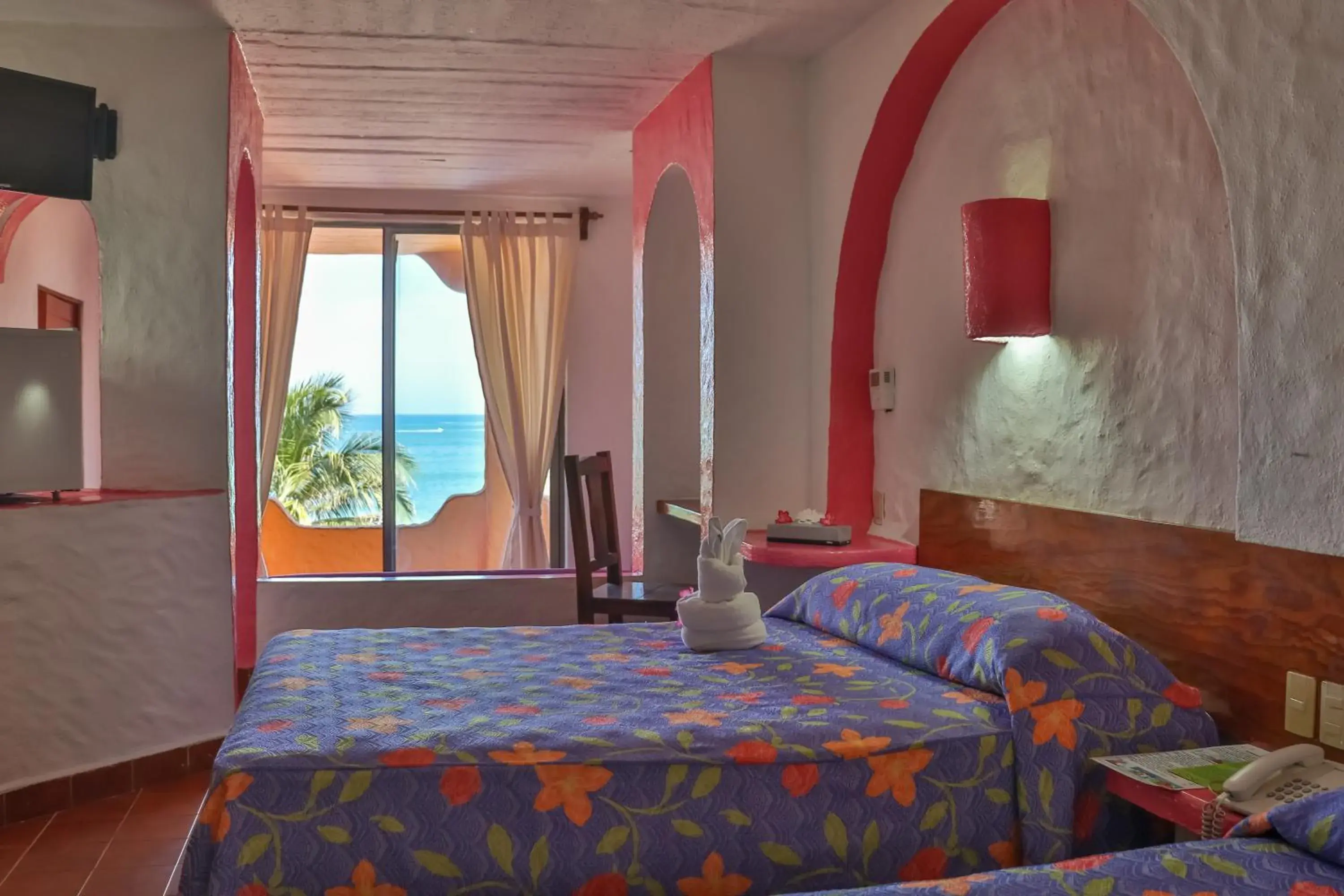 Bed in Villas Miramar Bed in Villas Miramar